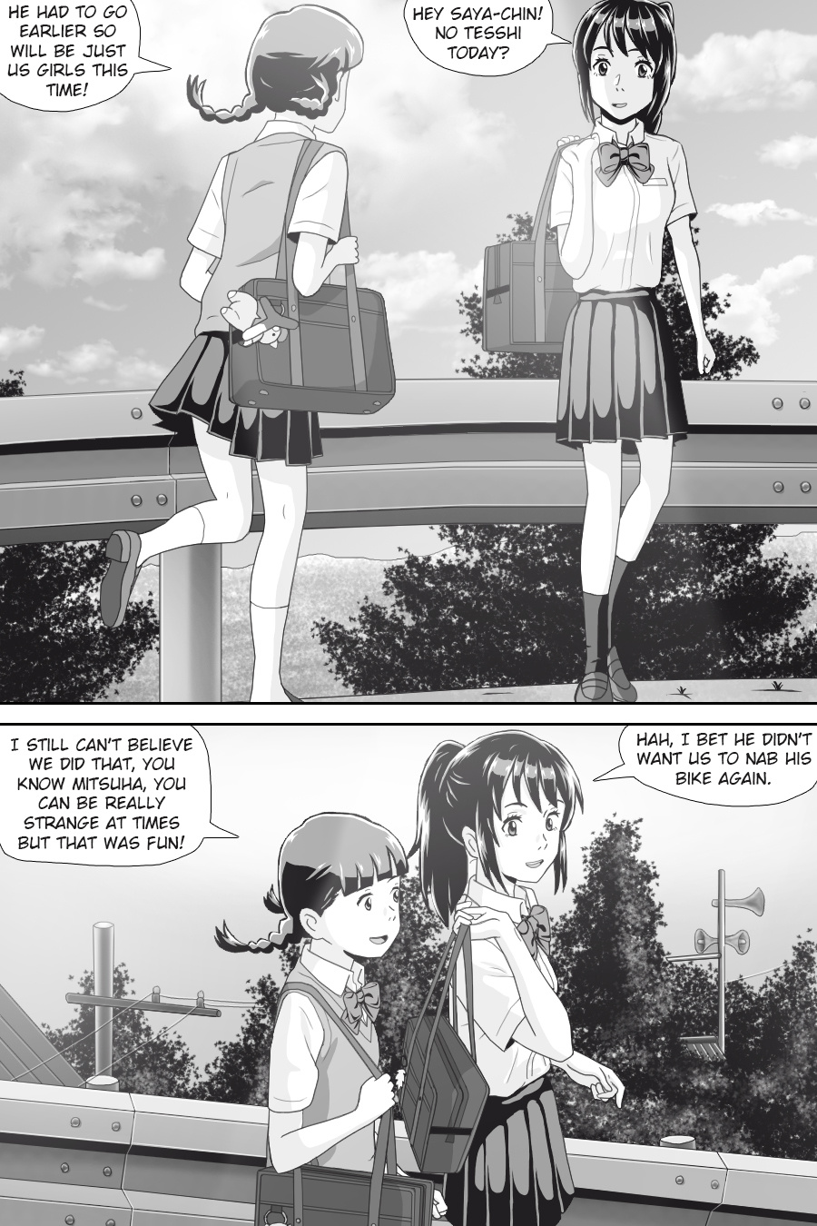 Kimi No Na Wa -  Thoughts & Dreams (Doujinshi) - Vol.2 Chapter 5: Troublesome Confessions