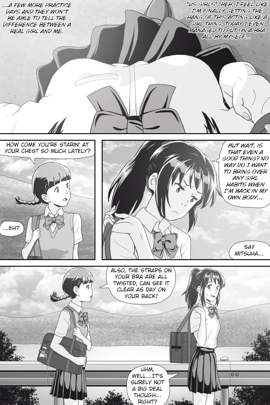 Kimi No Na Wa -  Thoughts & Dreams (Doujinshi) - Vol.2 Chapter 5: Troublesome Confessions