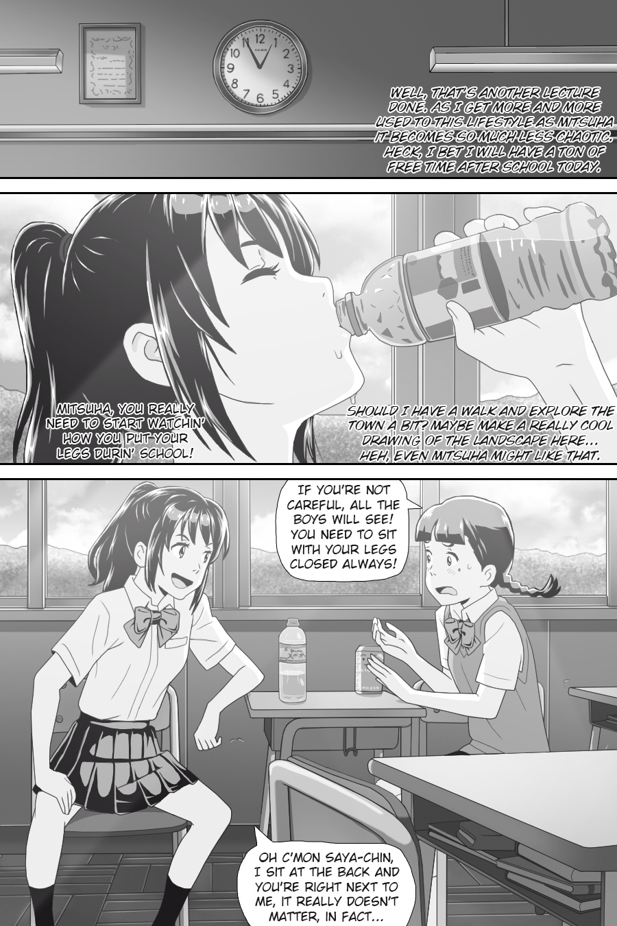 Kimi No Na Wa -  Thoughts & Dreams (Doujinshi) - Vol.2 Chapter 5: Troublesome Confessions