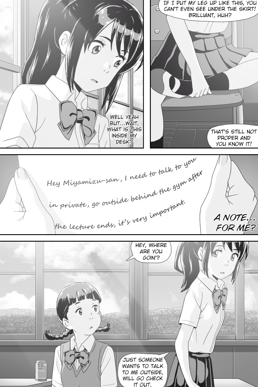 Kimi No Na Wa -  Thoughts & Dreams (Doujinshi) - Vol.2 Chapter 5: Troublesome Confessions