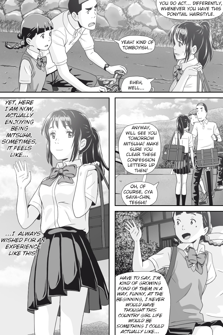 Kimi No Na Wa -  Thoughts & Dreams (Doujinshi) - Vol.2 Chapter 5: Troublesome Confessions