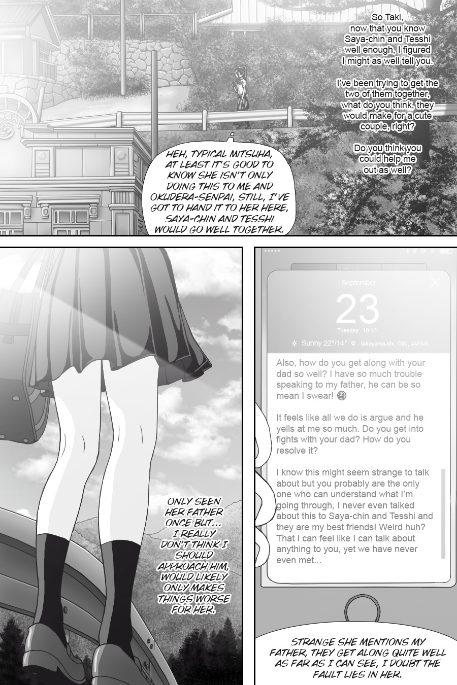 Kimi No Na Wa -  Thoughts & Dreams (Doujinshi) - Vol.3 Chapter 9: Timescape