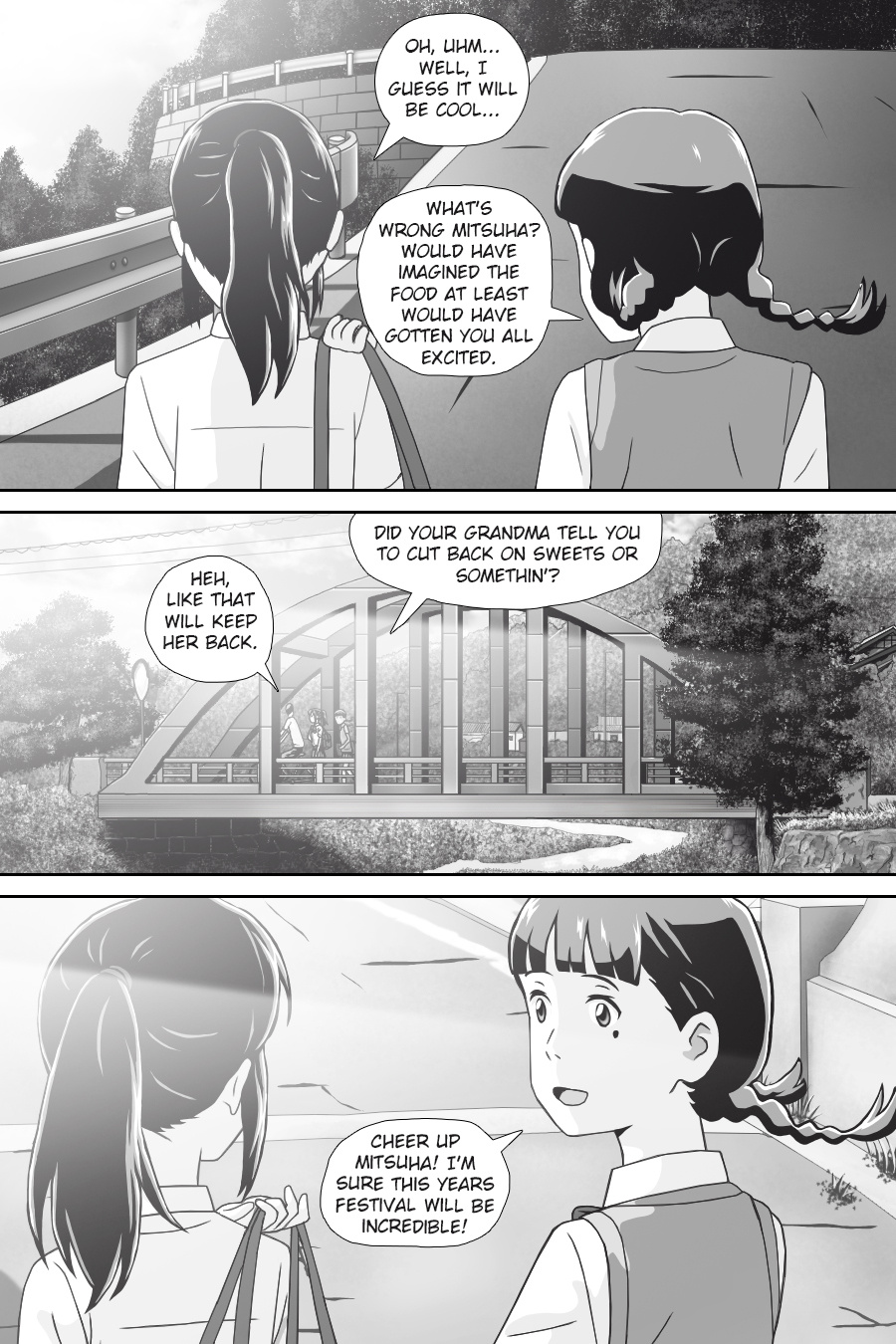 Kimi No Na Wa -  Thoughts & Dreams (Doujinshi) - Vol.3 Chapter 9: Timescape