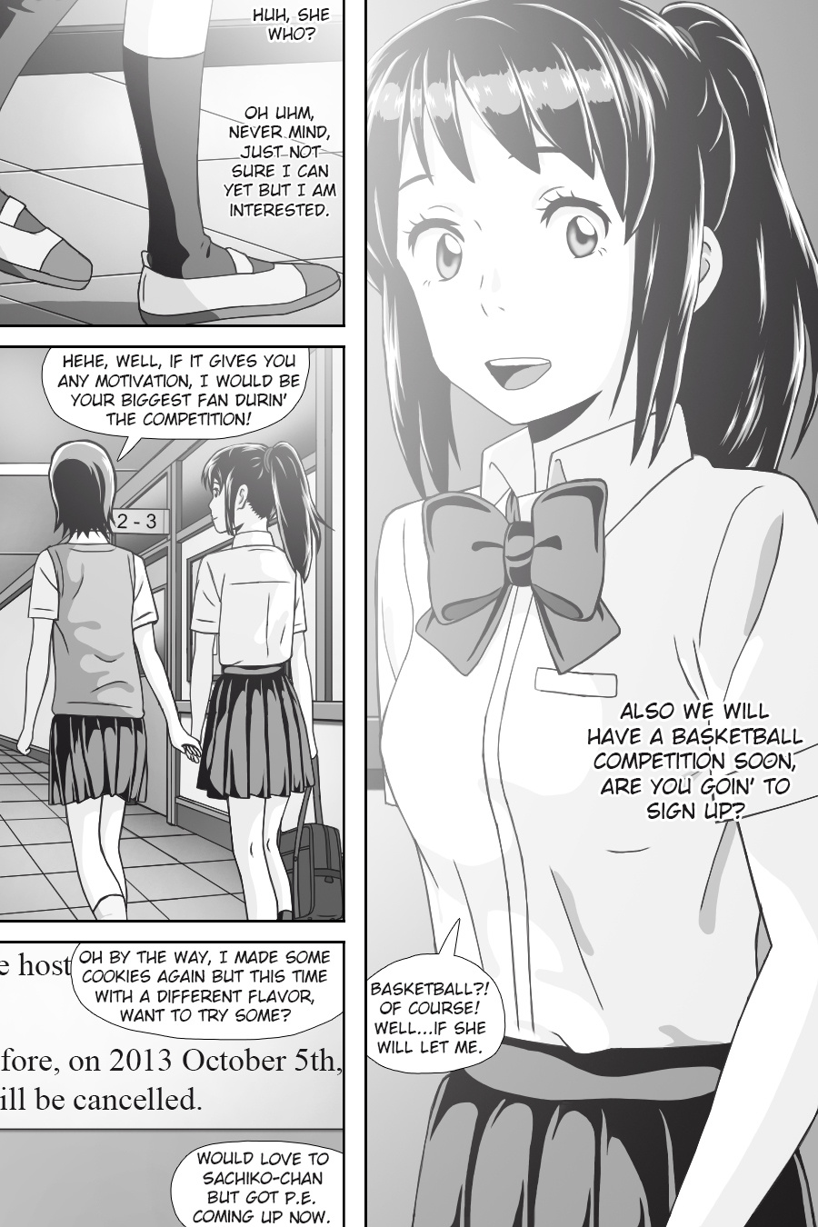 Kimi No Na Wa -  Thoughts & Dreams (Doujinshi) - Vol.3 Chapter 9: Timescape