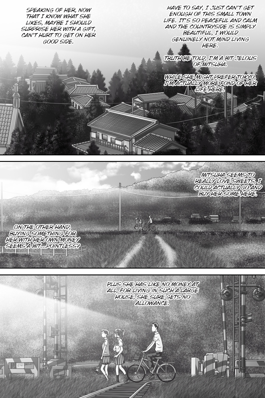 Kimi No Na Wa -  Thoughts & Dreams (Doujinshi) - Vol.3 Chapter 9: Timescape