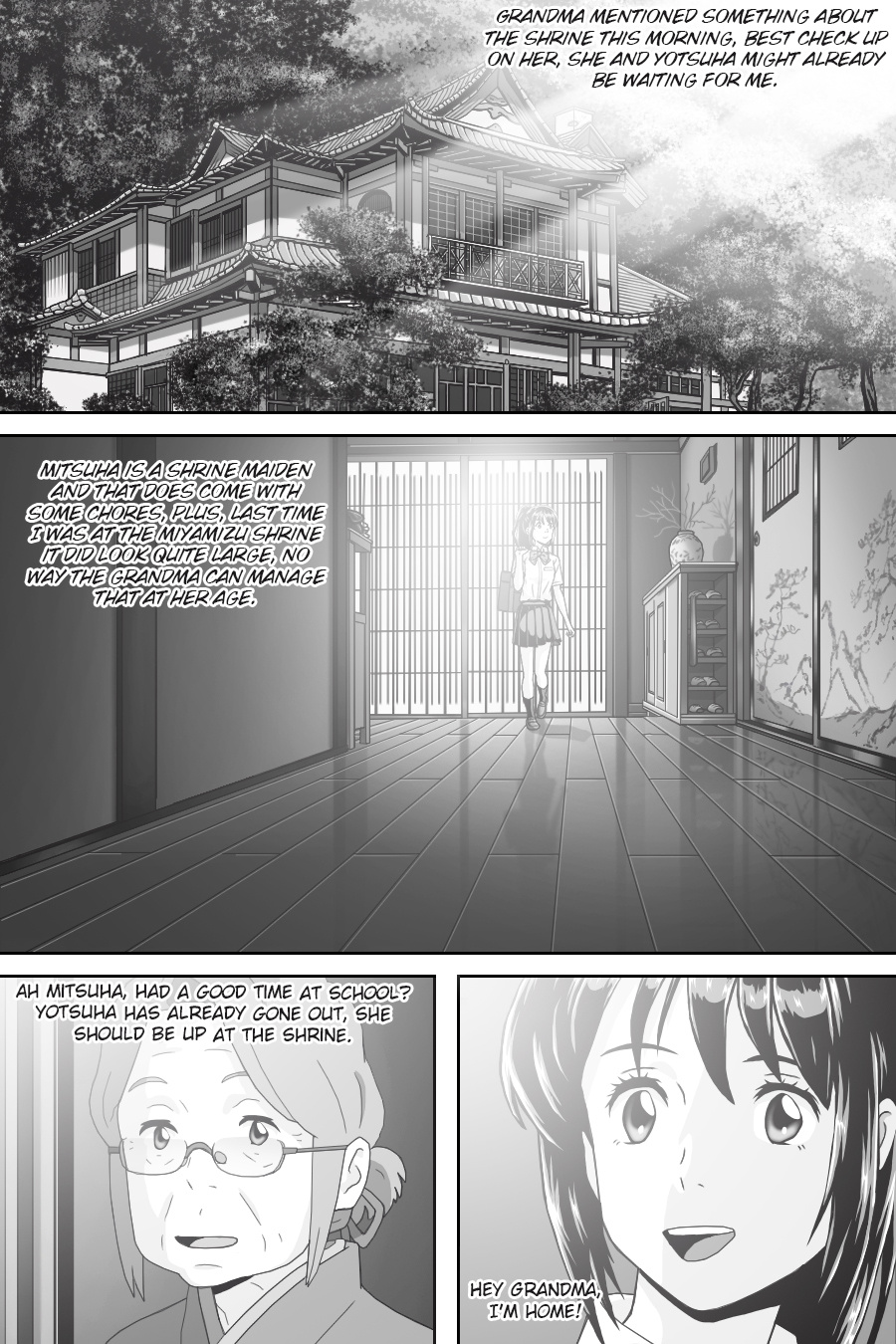 Kimi No Na Wa -  Thoughts & Dreams (Doujinshi) - Vol.3 Chapter 9: Timescape