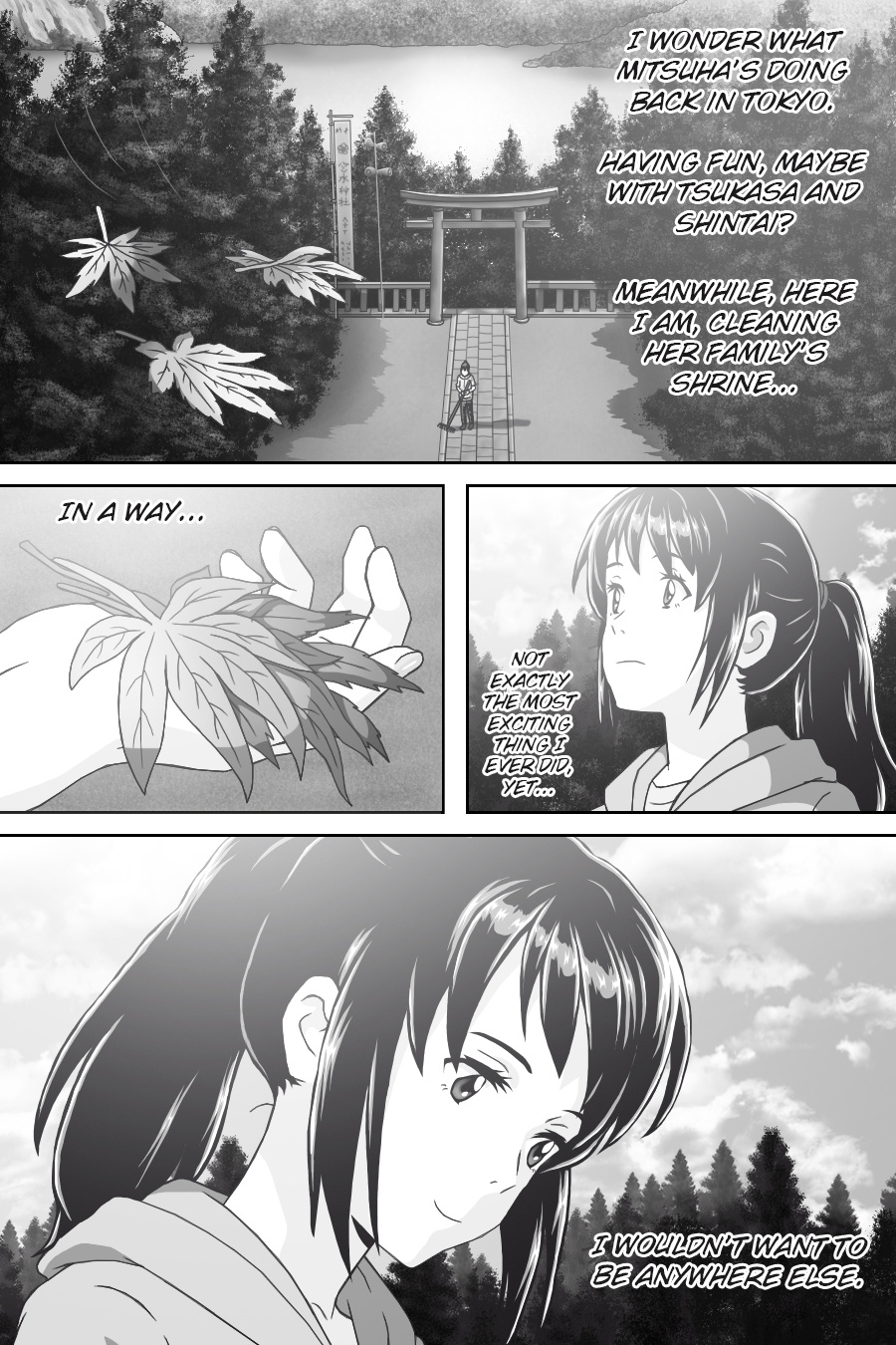 Kimi No Na Wa -  Thoughts & Dreams (Doujinshi) - Vol.3 Chapter 9: Timescape