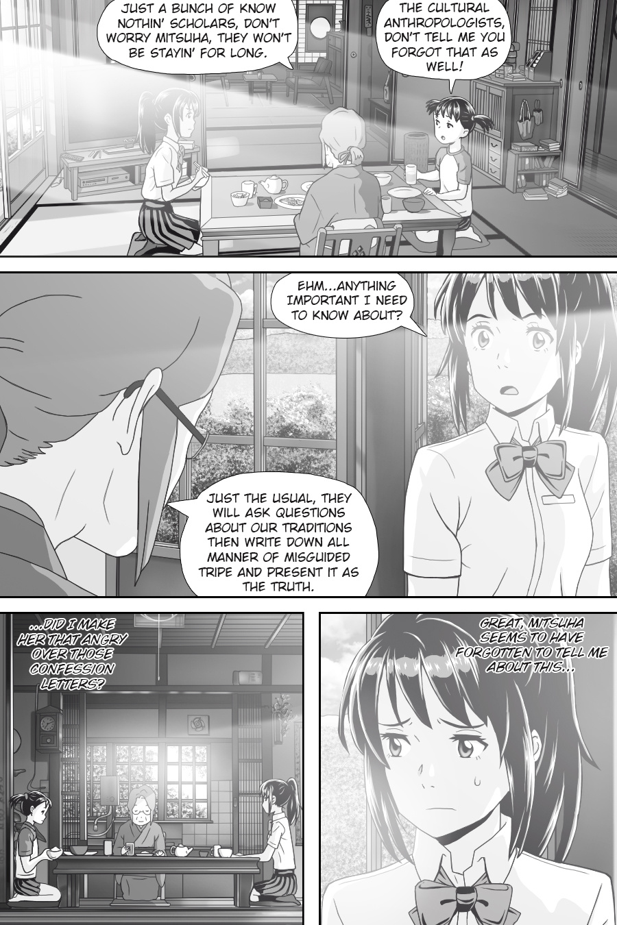 Kimi No Na Wa -  Thoughts & Dreams (Doujinshi) - Vol.2 Chapter 6: The Maidens Perspective