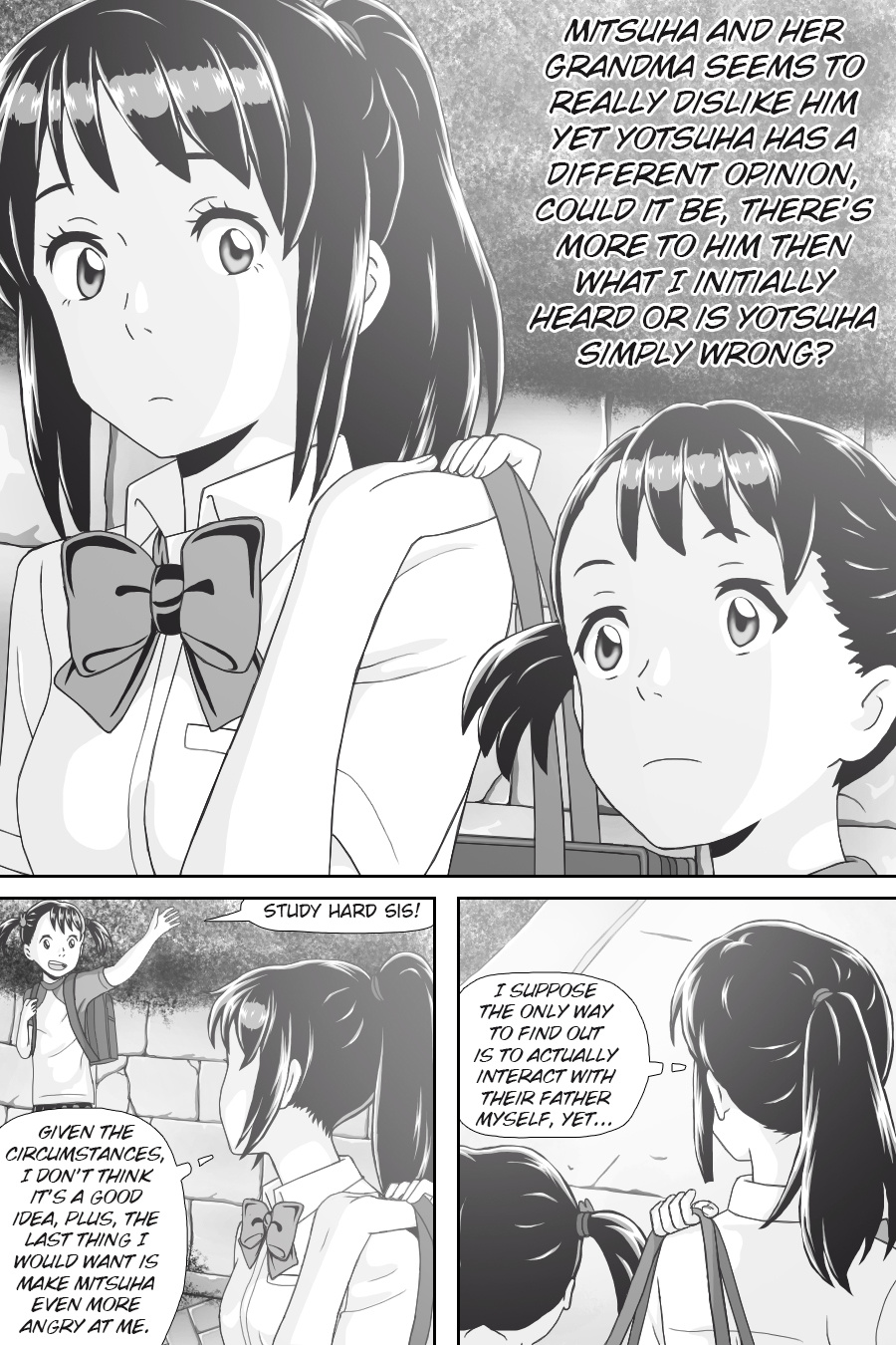 Kimi No Na Wa -  Thoughts & Dreams (Doujinshi) - Vol.2 Chapter 6: The Maidens Perspective