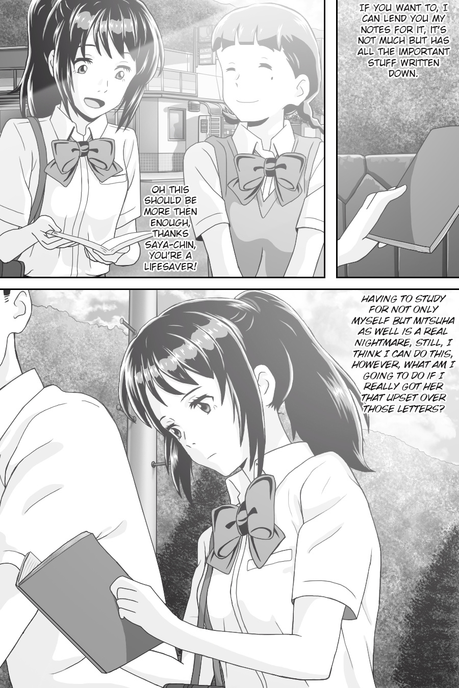 Kimi No Na Wa -  Thoughts & Dreams (Doujinshi) - Vol.2 Chapter 6: The Maidens Perspective