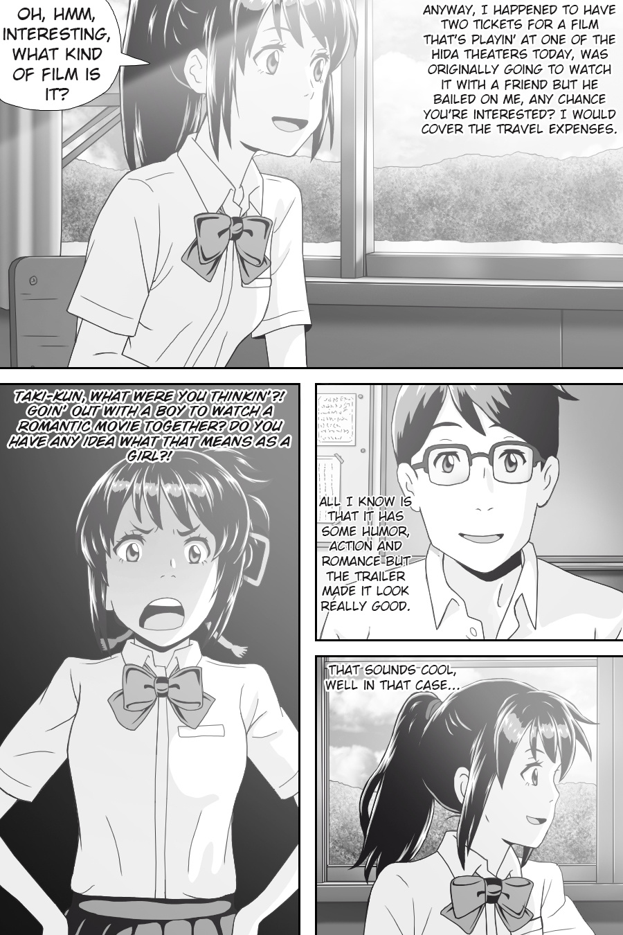 Kimi No Na Wa -  Thoughts & Dreams (Doujinshi) - Vol.2 Chapter 6: The Maidens Perspective