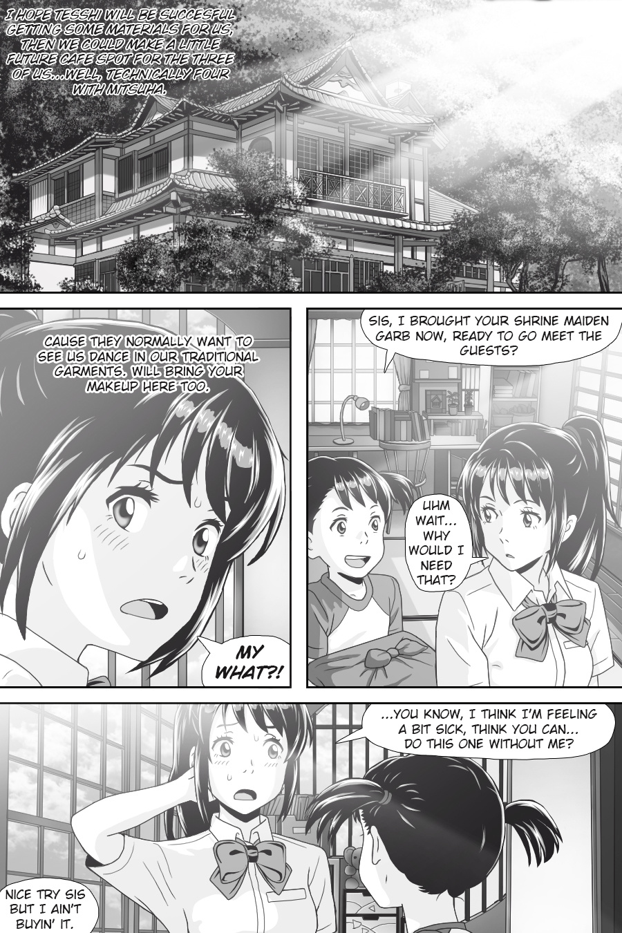 Kimi No Na Wa -  Thoughts & Dreams (Doujinshi) - Vol.2 Chapter 6: The Maidens Perspective