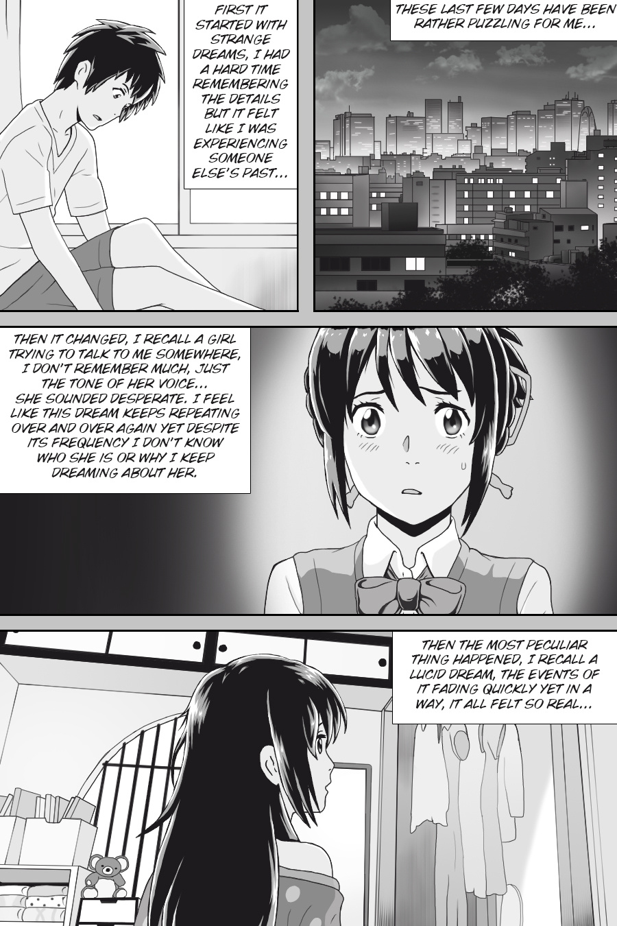 Kimi No Na Wa -  Thoughts & Dreams (Doujinshi) - Vol.1 Chapter 3: Threads Of Fate