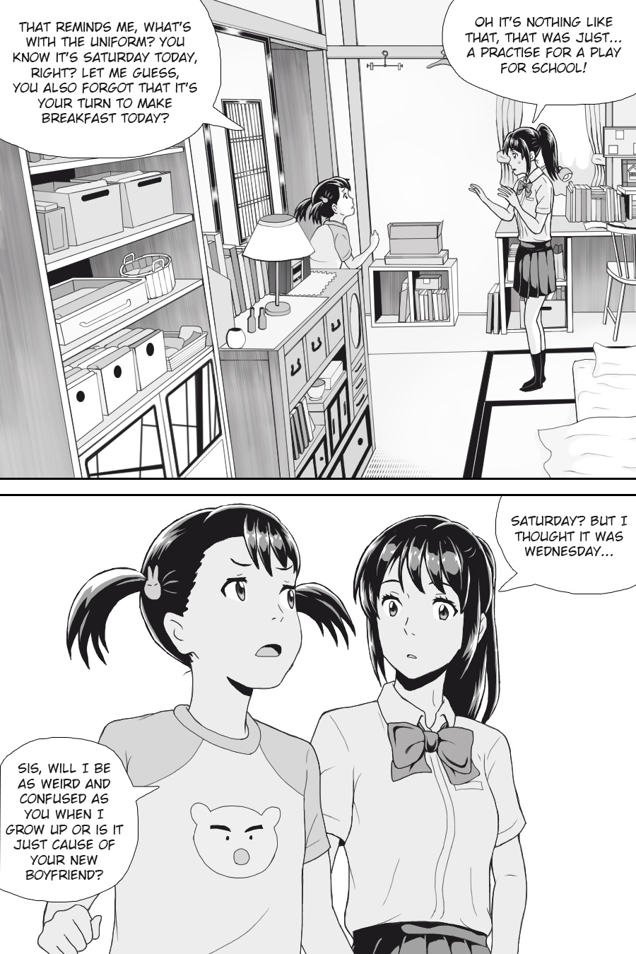 Kimi No Na Wa -  Thoughts & Dreams (Doujinshi) - Vol.1 Chapter 3: Threads Of Fate