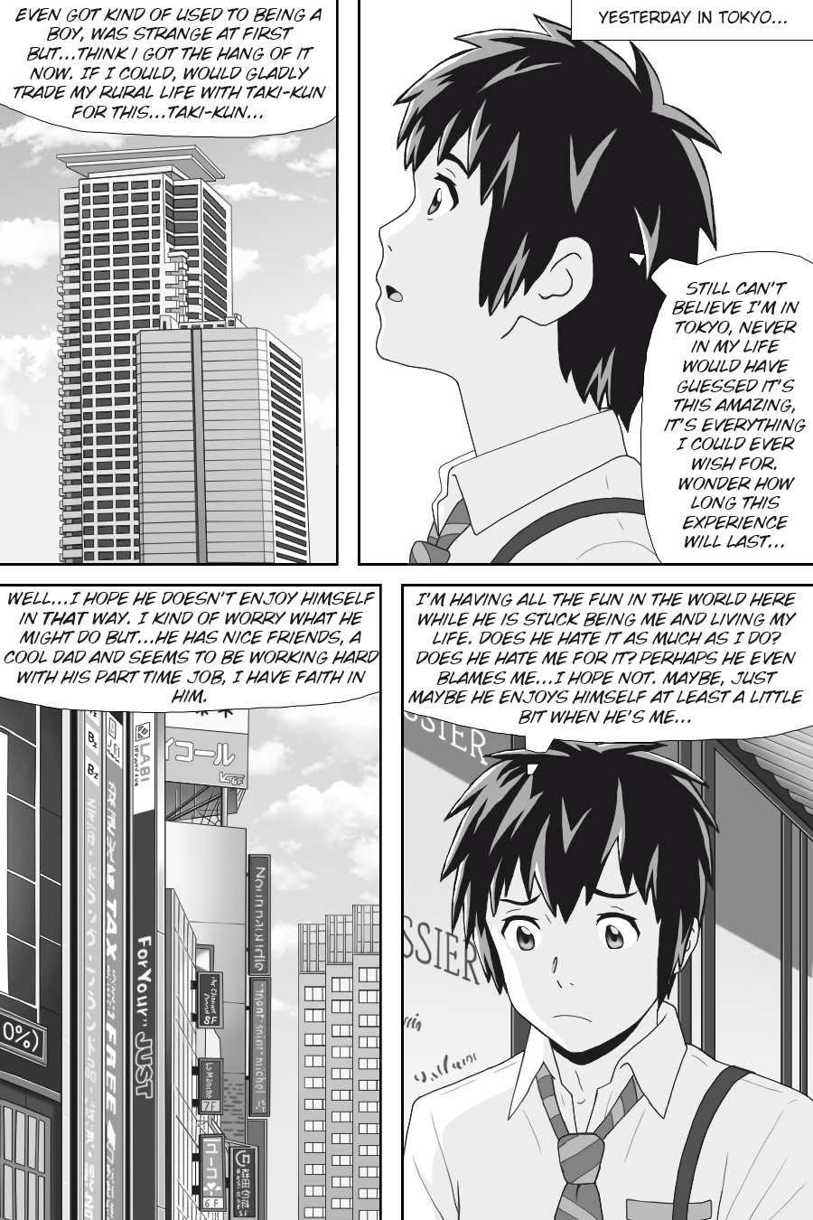 Kimi No Na Wa -  Thoughts & Dreams (Doujinshi) - Vol.1 Chapter 3: Threads Of Fate