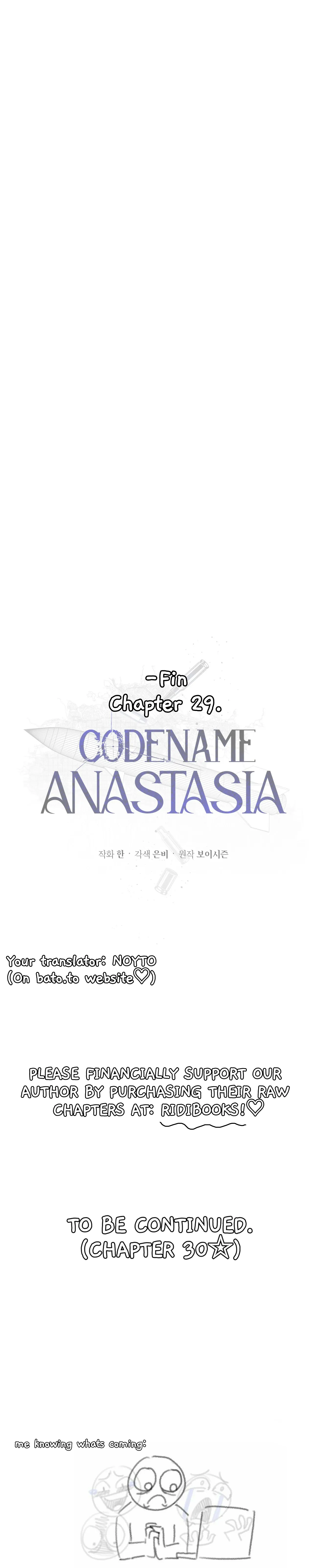 Codename Anastasia - Chapter 29