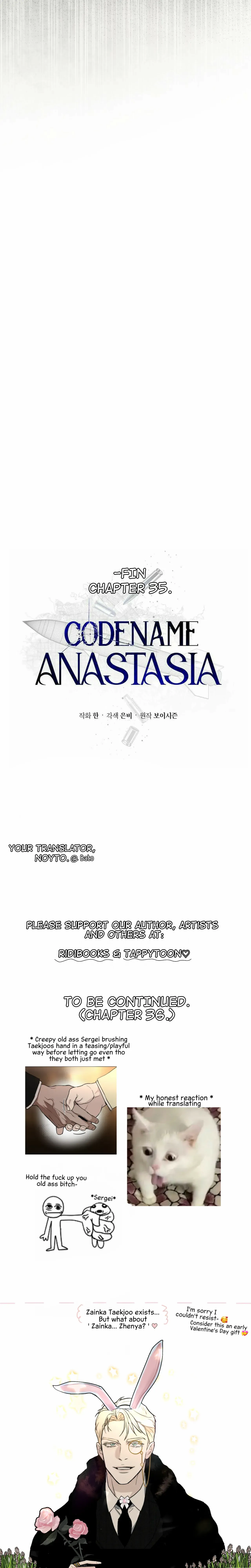 Codename Anastasia - Chapter 35