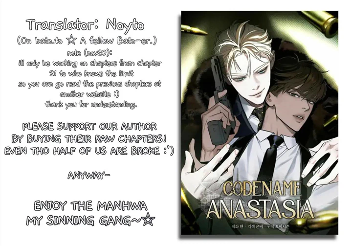 Codename Anastasia - Chapter 22