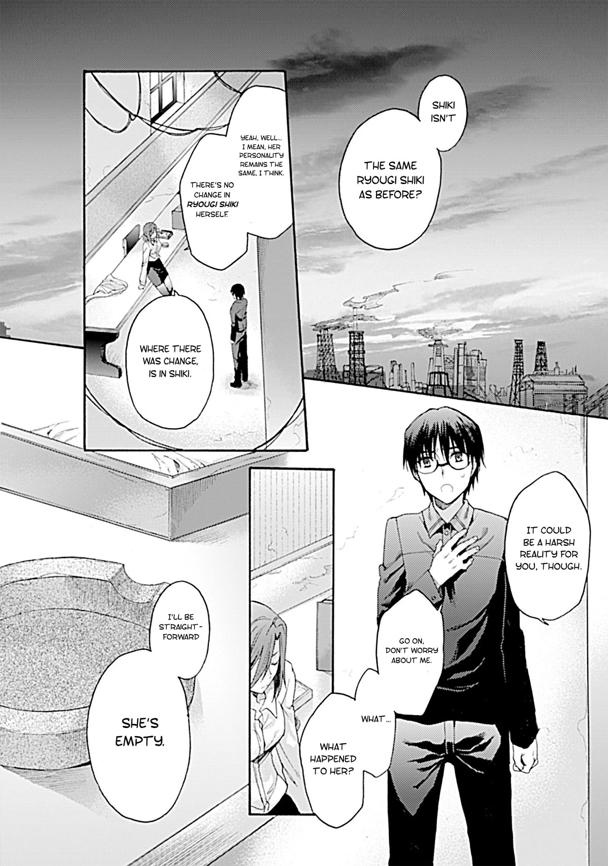 Kara No Kyoukai: The Garden Of Sinners - Chapter 27: Chapter 4 The Hollow Shrine (6)