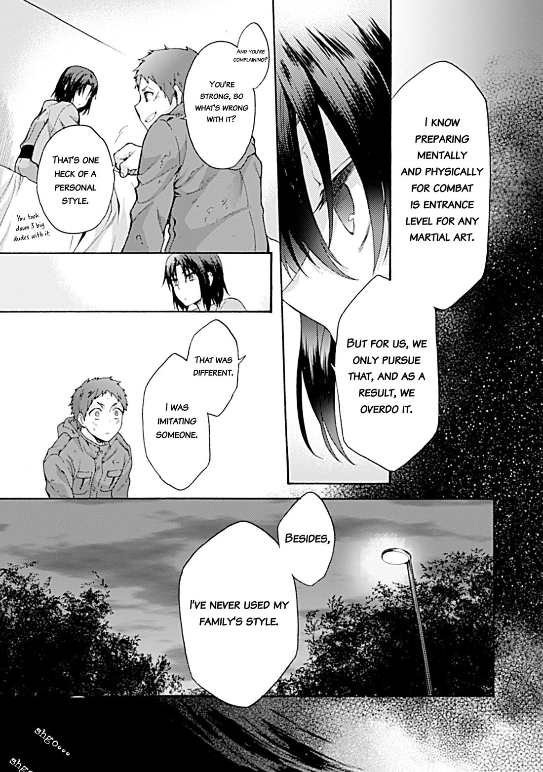 Kara No Kyoukai: The Garden Of Sinners - Chapter 33: Chapter 5 Paradox Spiral (3)