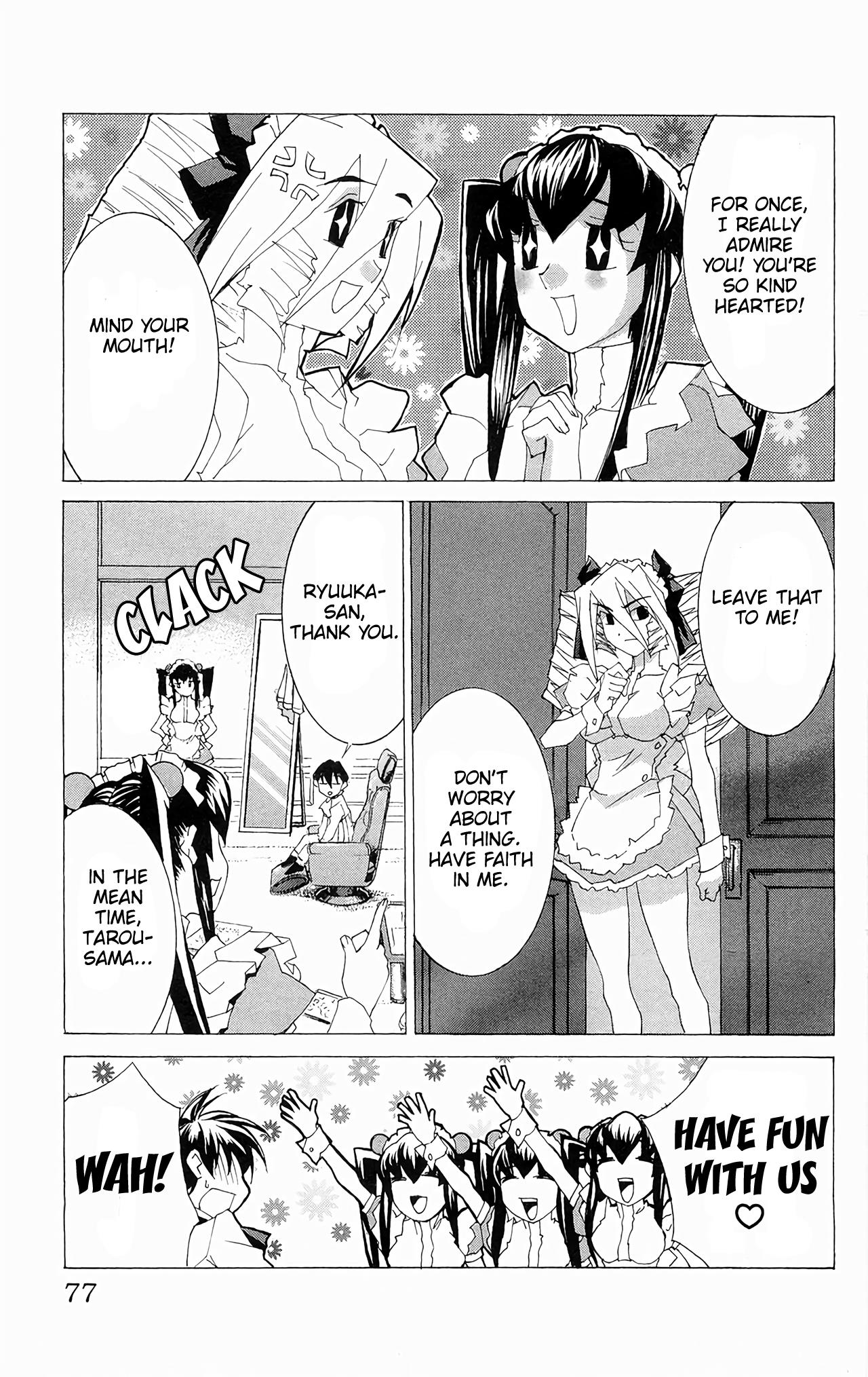 Hanaukyo Maid Tai - Vol.10 Chapter 62: Playing With The Maids ♪ Pin Pong Pan