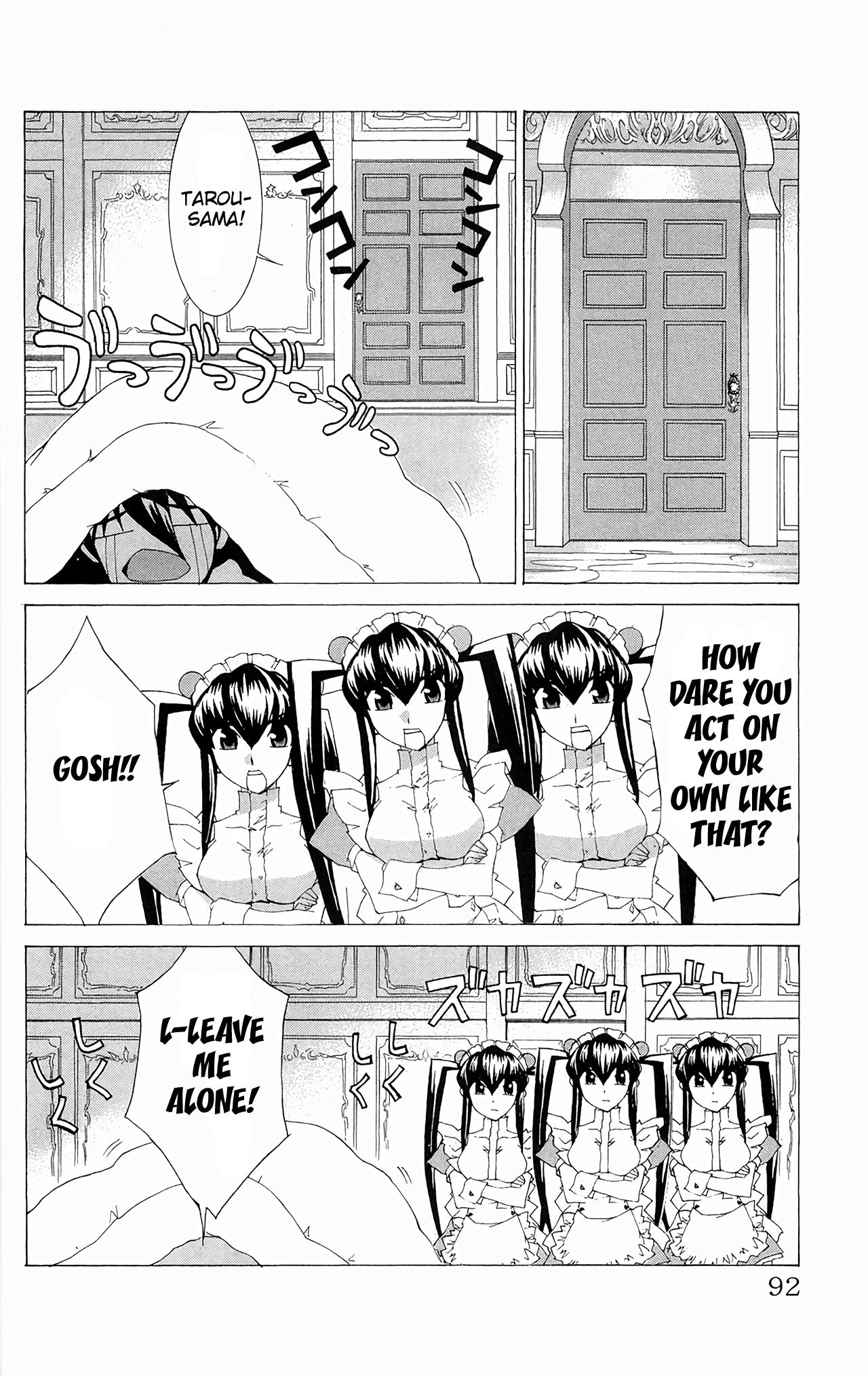 Hanaukyo Maid Tai - Vol.10 Chapter 62: Playing With The Maids ♪ Pin Pong Pan