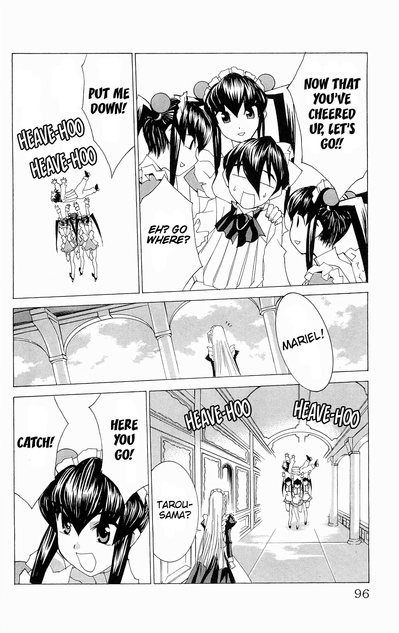 Hanaukyo Maid Tai - Vol.10 Chapter 62: Playing With The Maids ♪ Pin Pong Pan