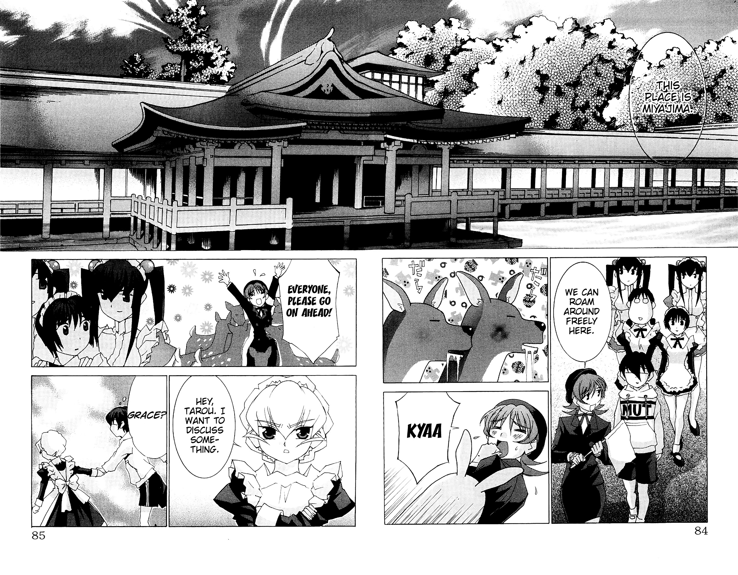 Hanaukyo Maid Tai - Vol.9 Chapter 56: Mariel-San, Let's Go Sight Seeing-!!