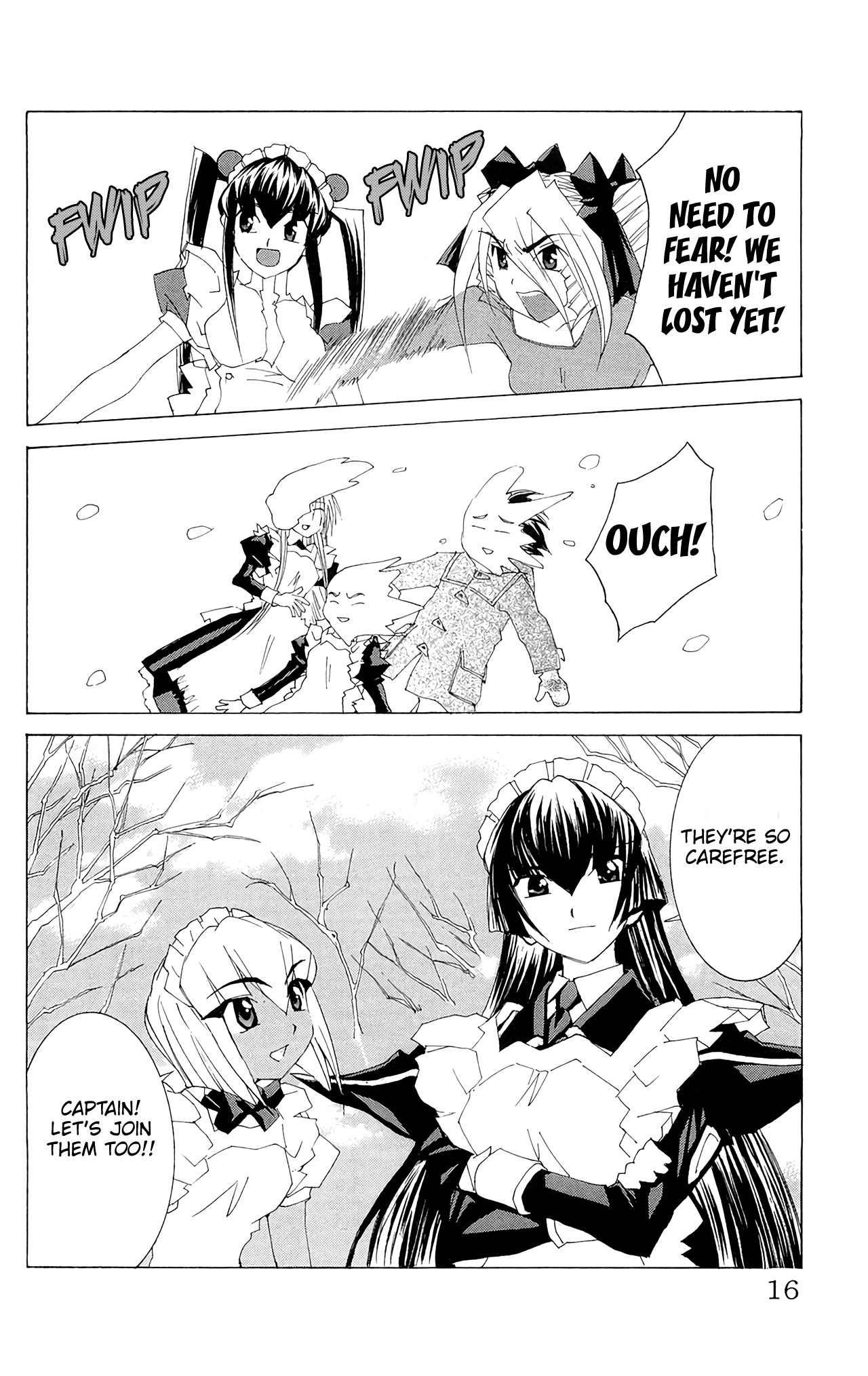 Hanaukyo Maid Tai - Vol.10 Chapter 60: On A Snowy Day