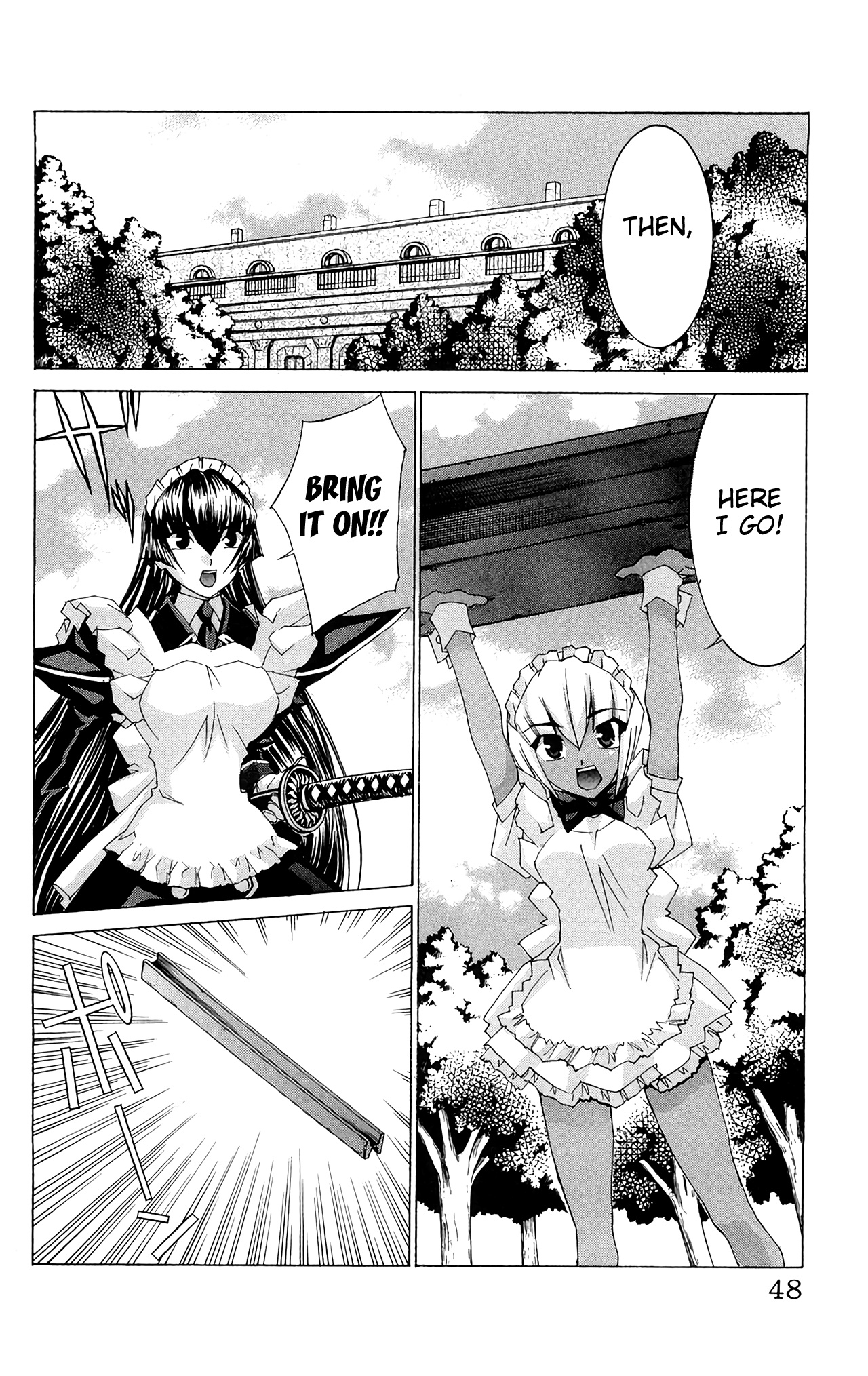 Hanaukyo Maid Tai - Vol.10 Chapter 61: The Maid Heaven In Chaos