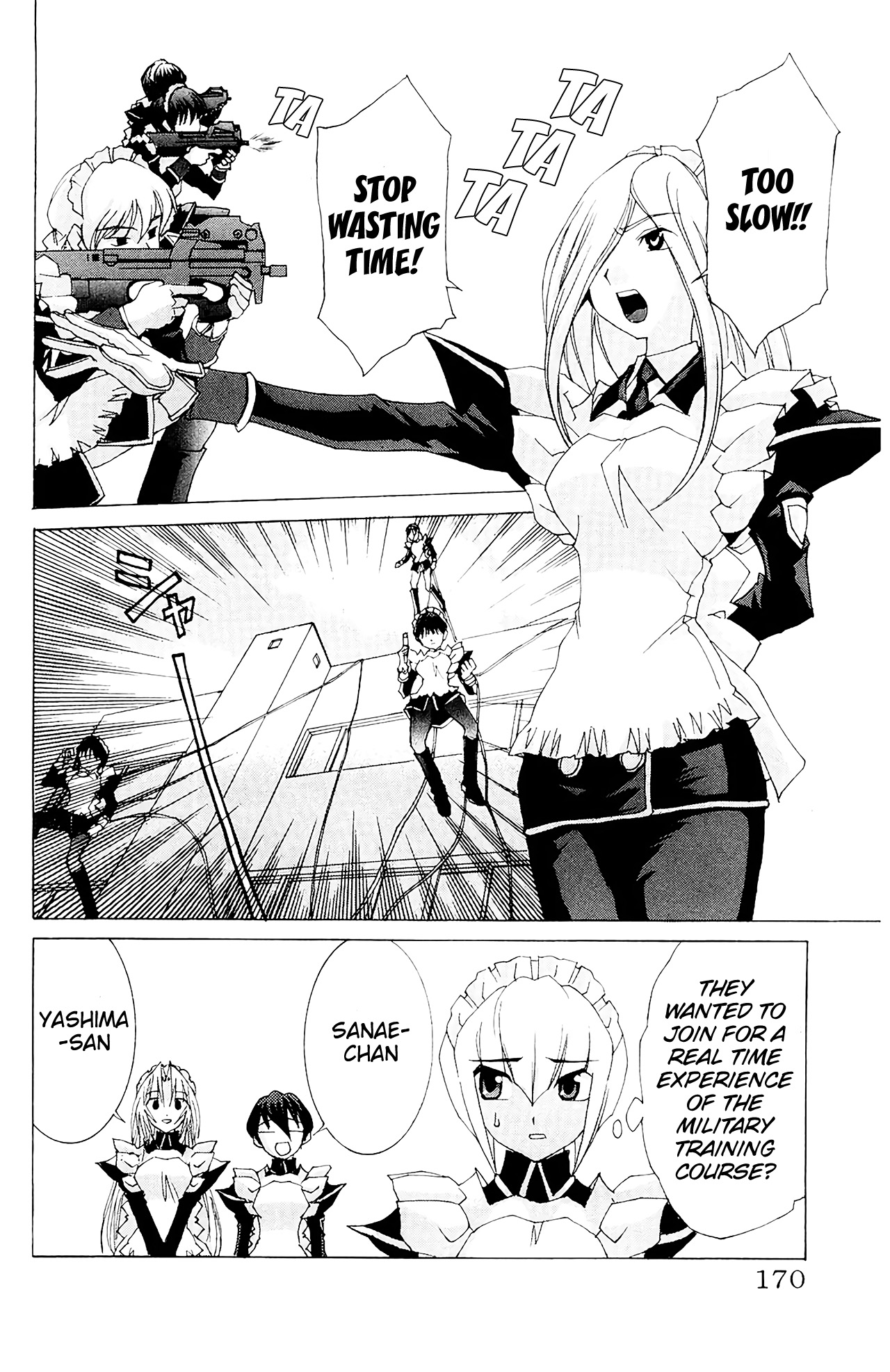 Hanaukyo Maid Tai - Vol.9 Chapter 59: Do Your Best, Yashima!