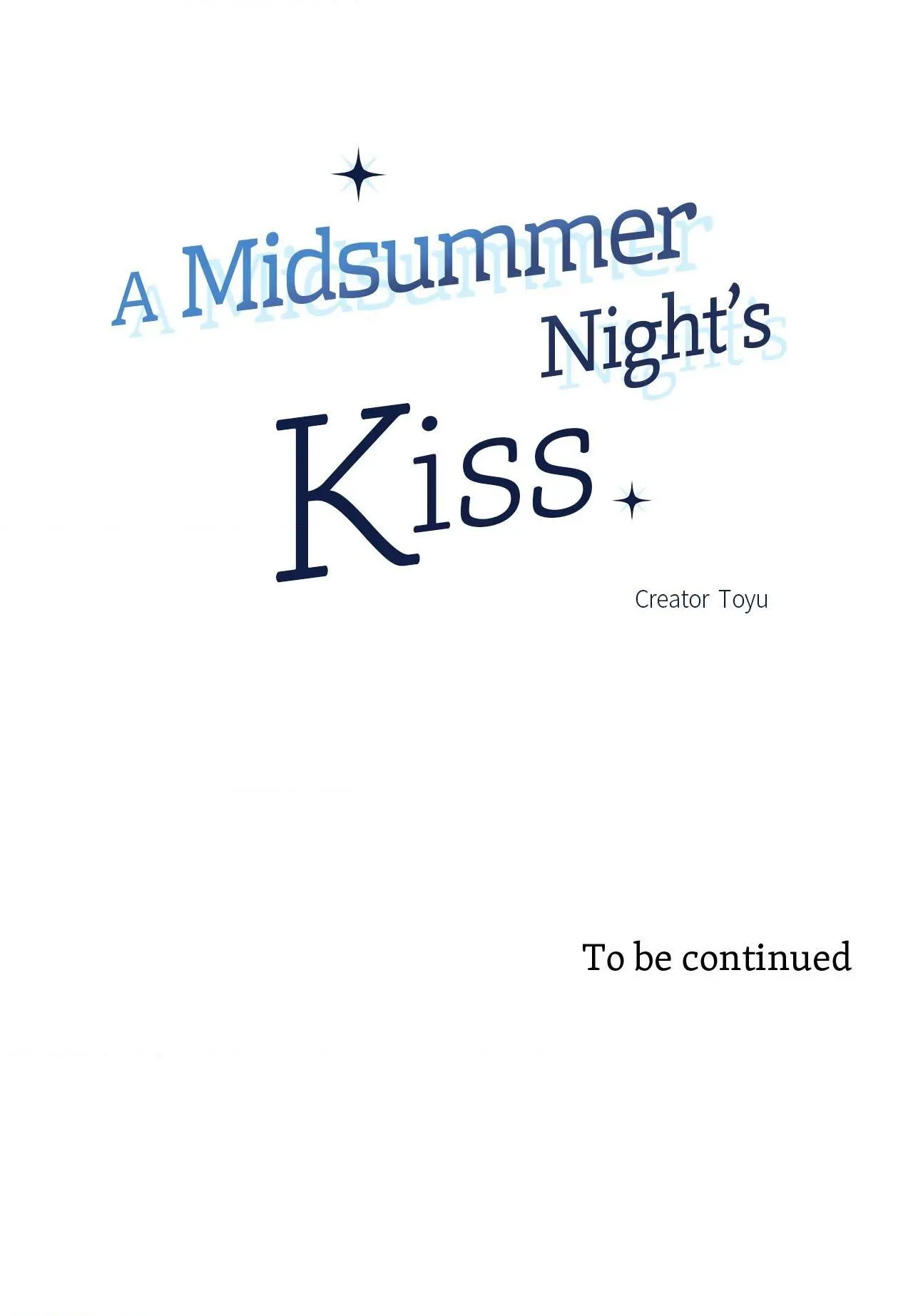 A Midsummer Night's Kiss - Chapter 9