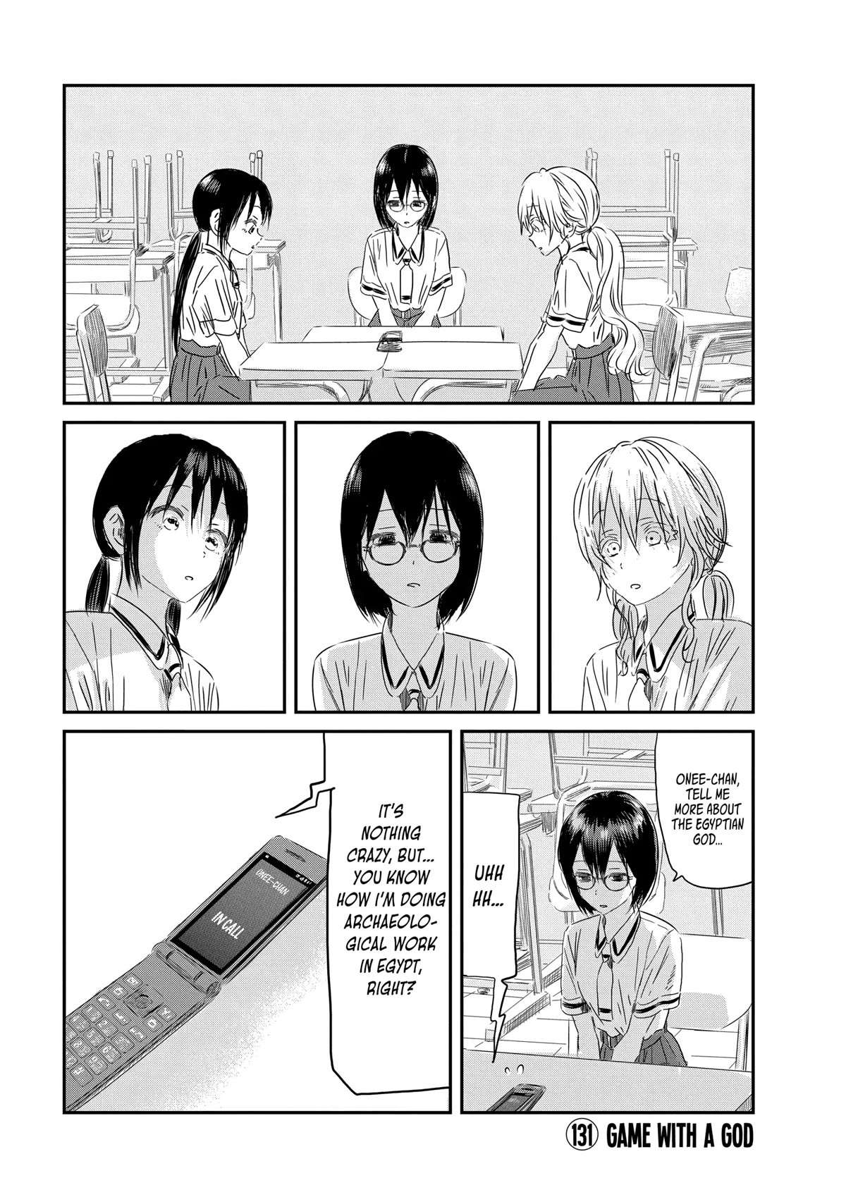 Asobi Asobase - Chapter 131: Game With A God