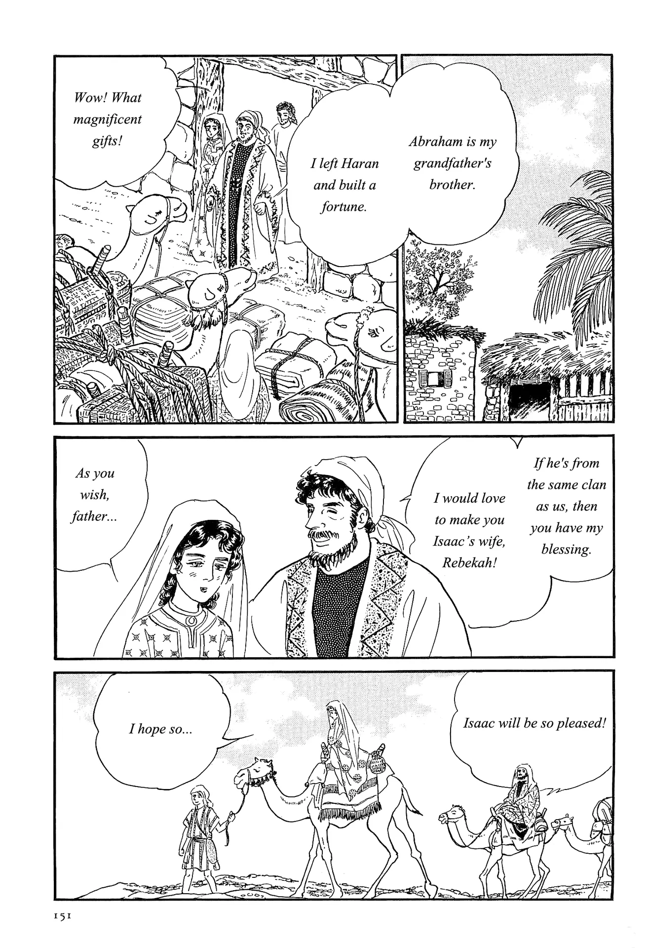 Manga Old Testament - Vol.1 Chapter 10: Isaac And Rebekah