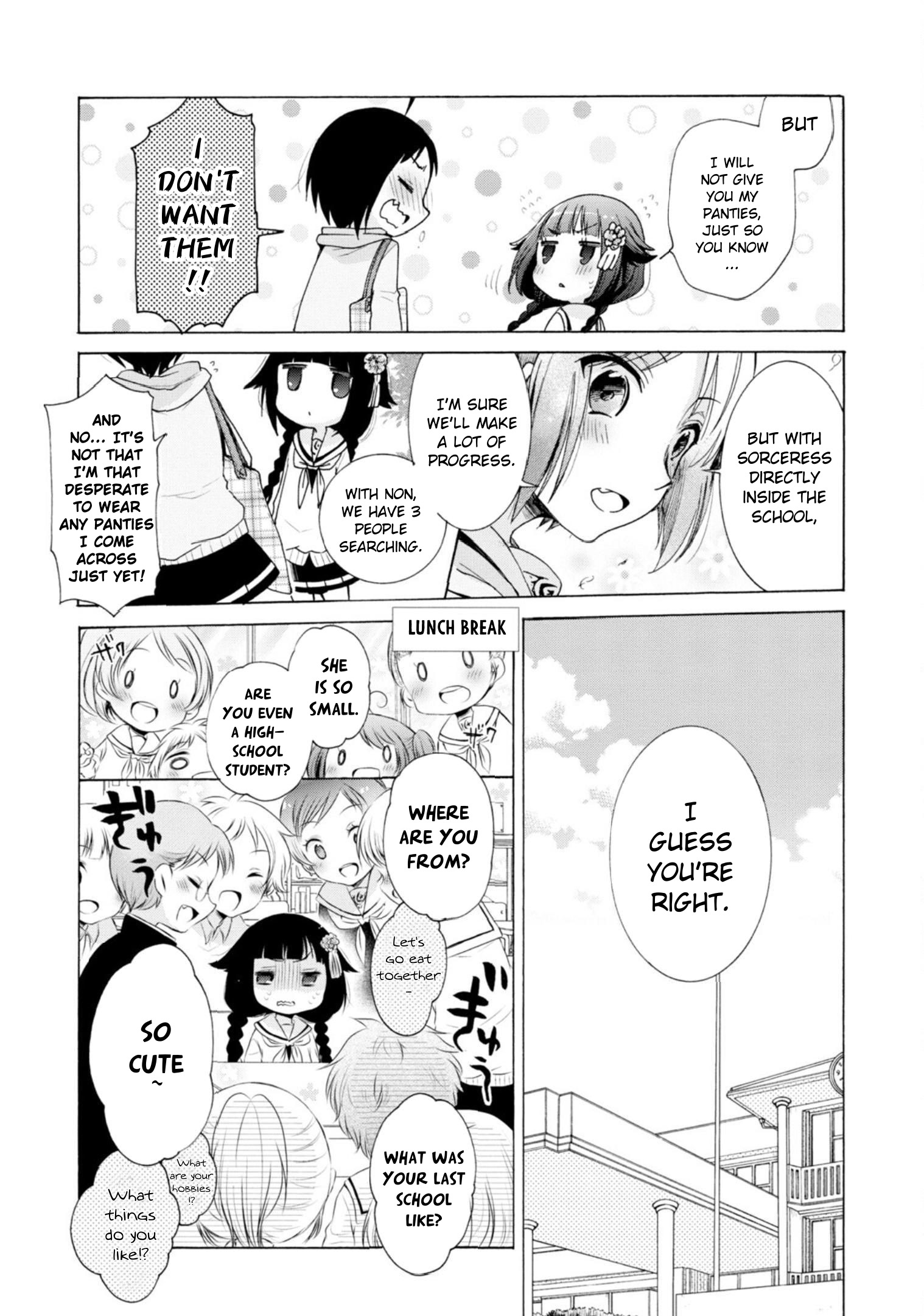 Boku No Joshiryoku Wa Ano Ko No Pantsu Ni Tsumatteiru. - Vol.3 Chapter 14: Our Girl Energy