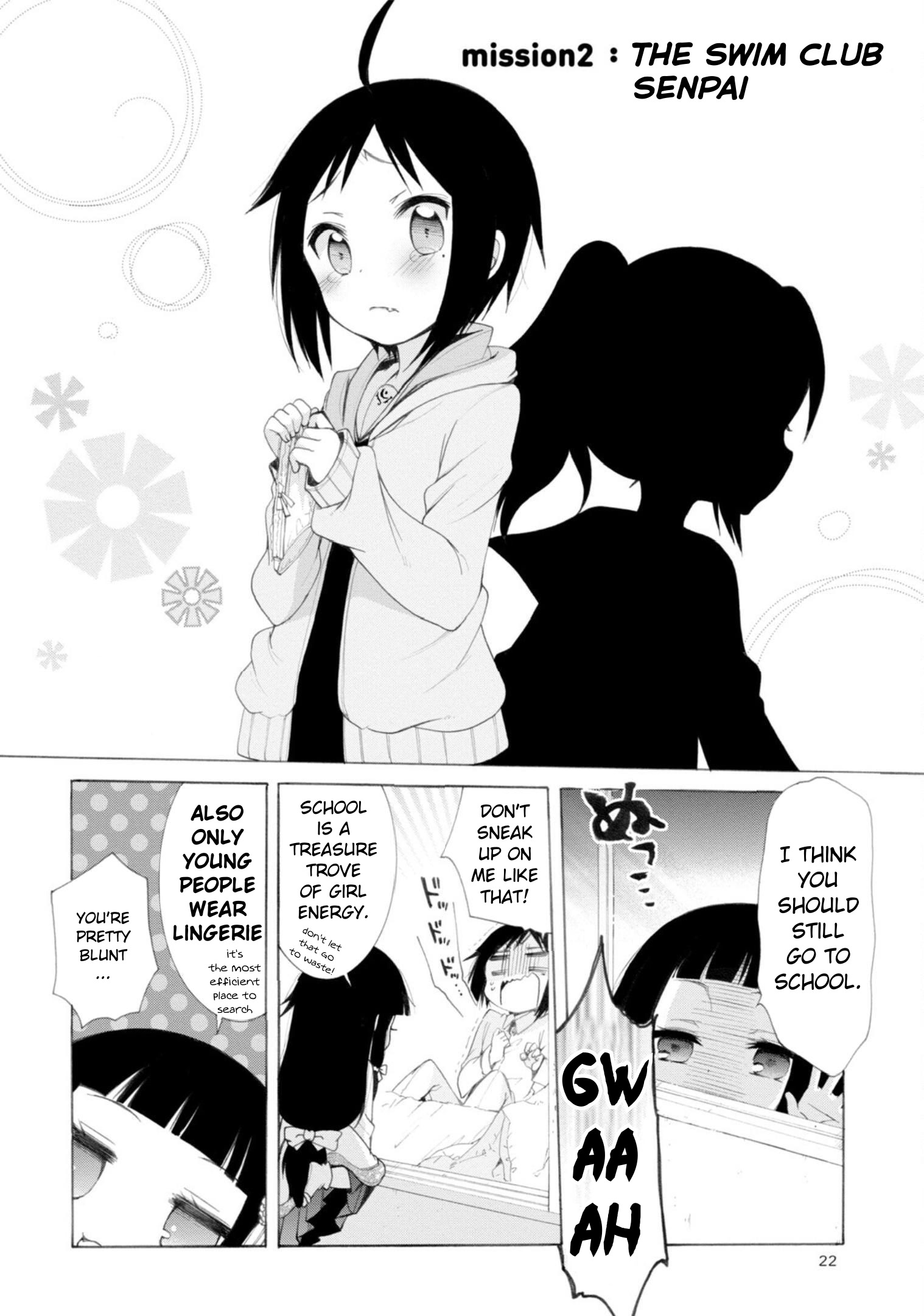 Boku No Joshiryoku Wa Ano Ko No Pantsu Ni Tsumatteiru. - Vol.1 Chapter 2: The Swim Club Senpai