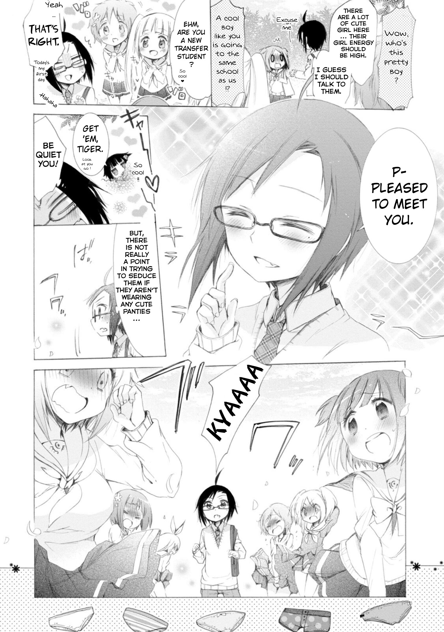 Boku No Joshiryoku Wa Ano Ko No Pantsu Ni Tsumatteiru. - Vol.1 Chapter 2: The Swim Club Senpai