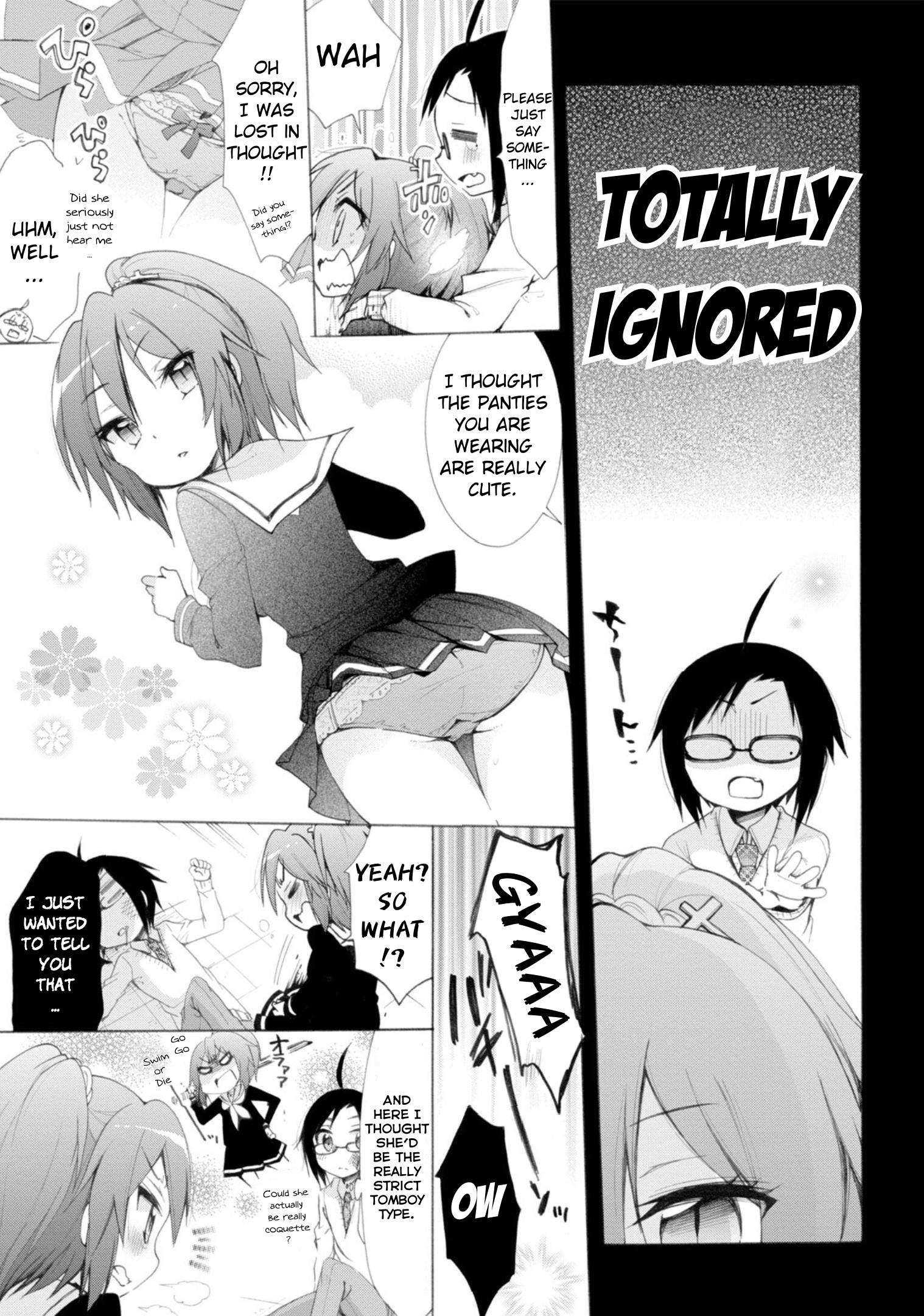 Boku No Joshiryoku Wa Ano Ko No Pantsu Ni Tsumatteiru. - Vol.1 Chapter 2: The Swim Club Senpai