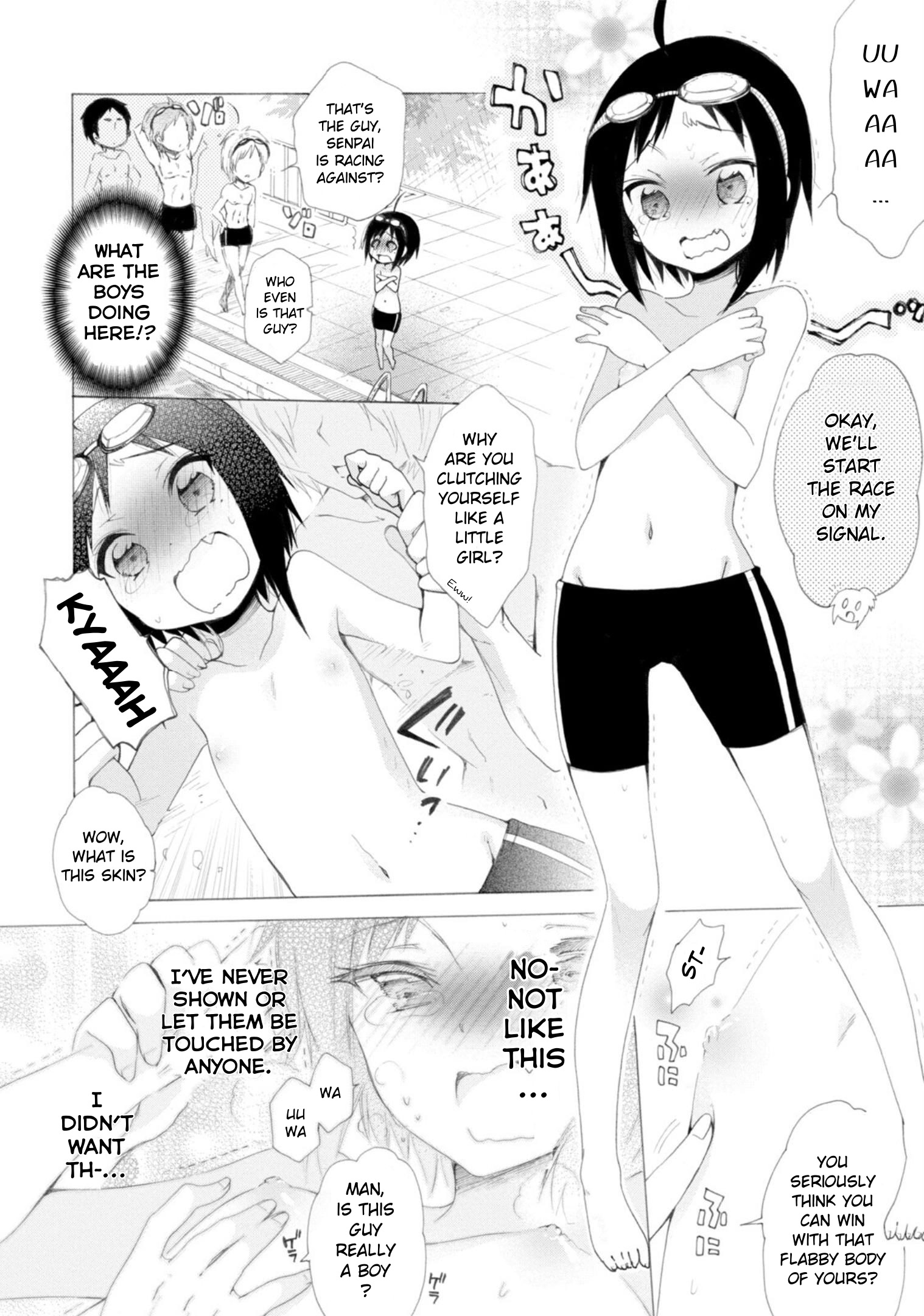 Boku No Joshiryoku Wa Ano Ko No Pantsu Ni Tsumatteiru. - Vol.1 Chapter 2: The Swim Club Senpai