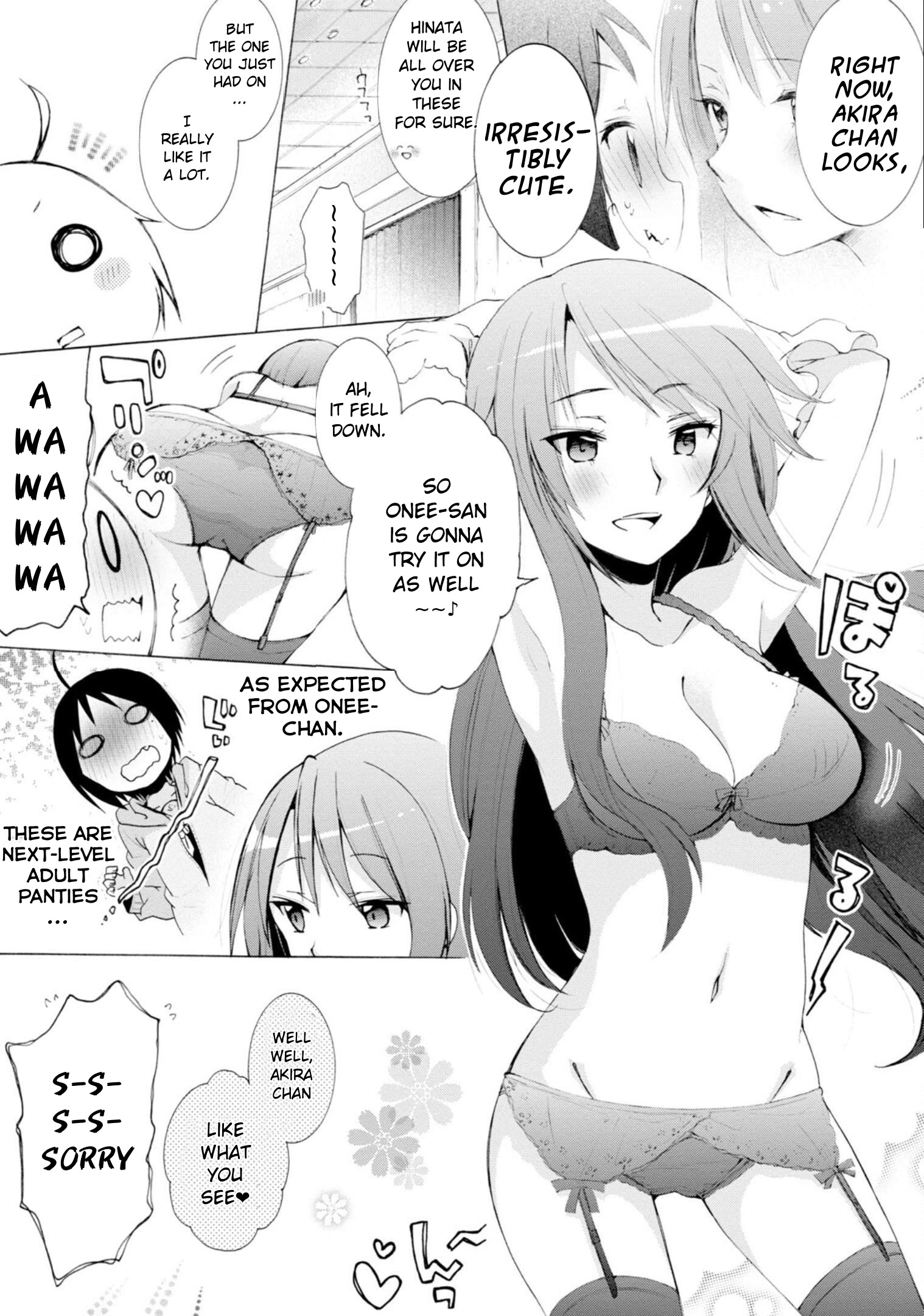 Boku No Joshiryoku Wa Ano Ko No Pantsu Ni Tsumatteiru. - Vol.1 Chapter 4: The Next Door Onee-San