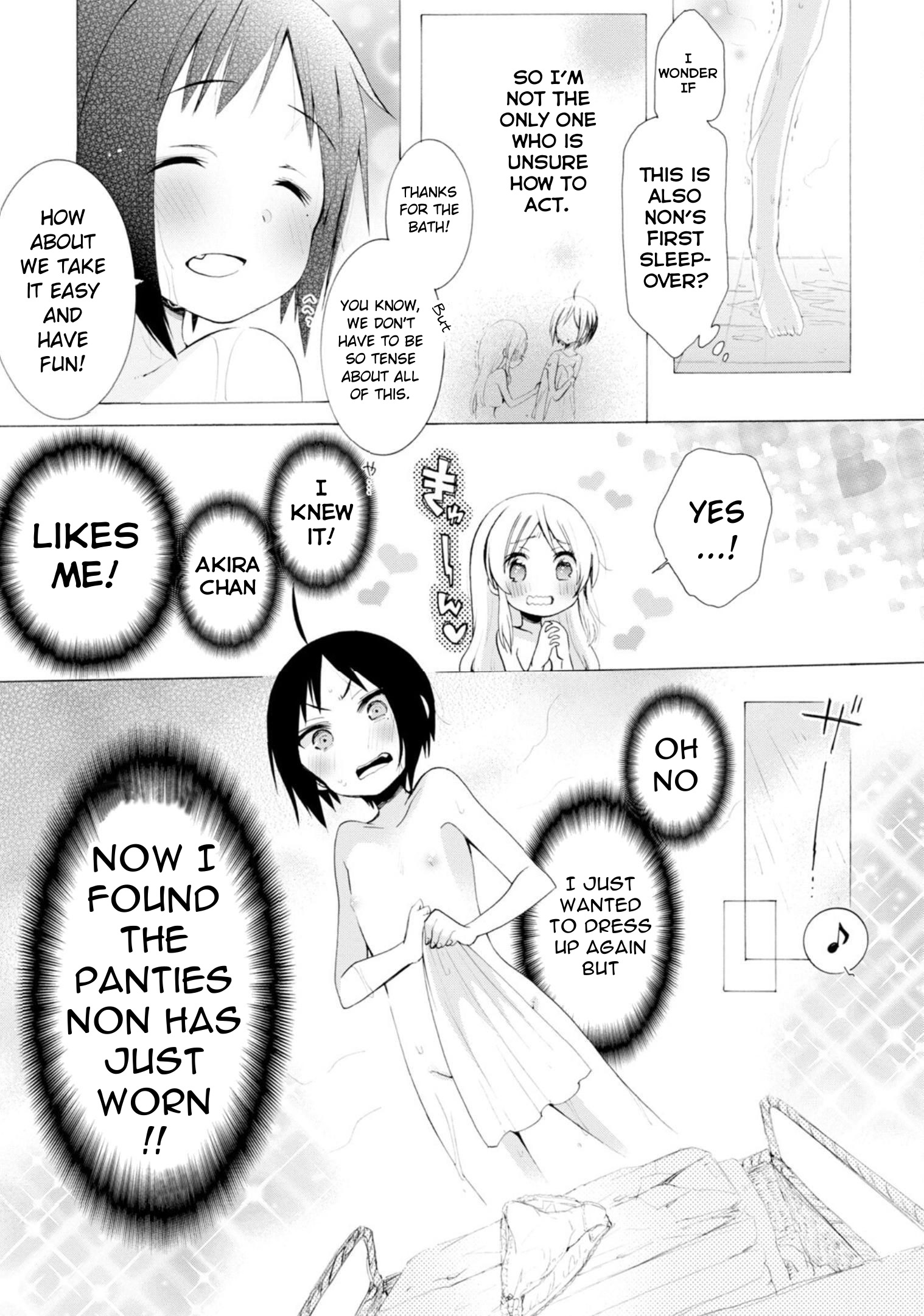 Boku No Joshiryoku Wa Ano Ko No Pantsu Ni Tsumatteiru. - Vol.1 Chapter 5: The Long Awaited Girls' Sleepover