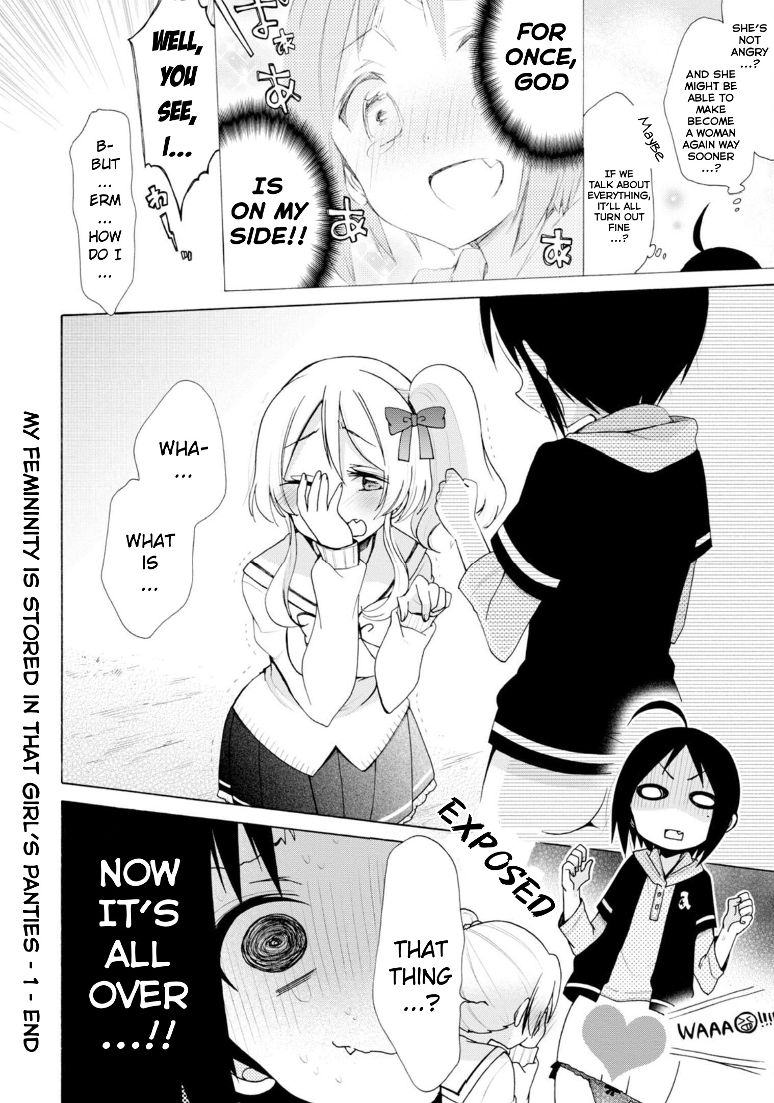 Boku No Joshiryoku Wa Ano Ko No Pantsu Ni Tsumatteiru. - Vol.1 Chapter 6: Non And Akira