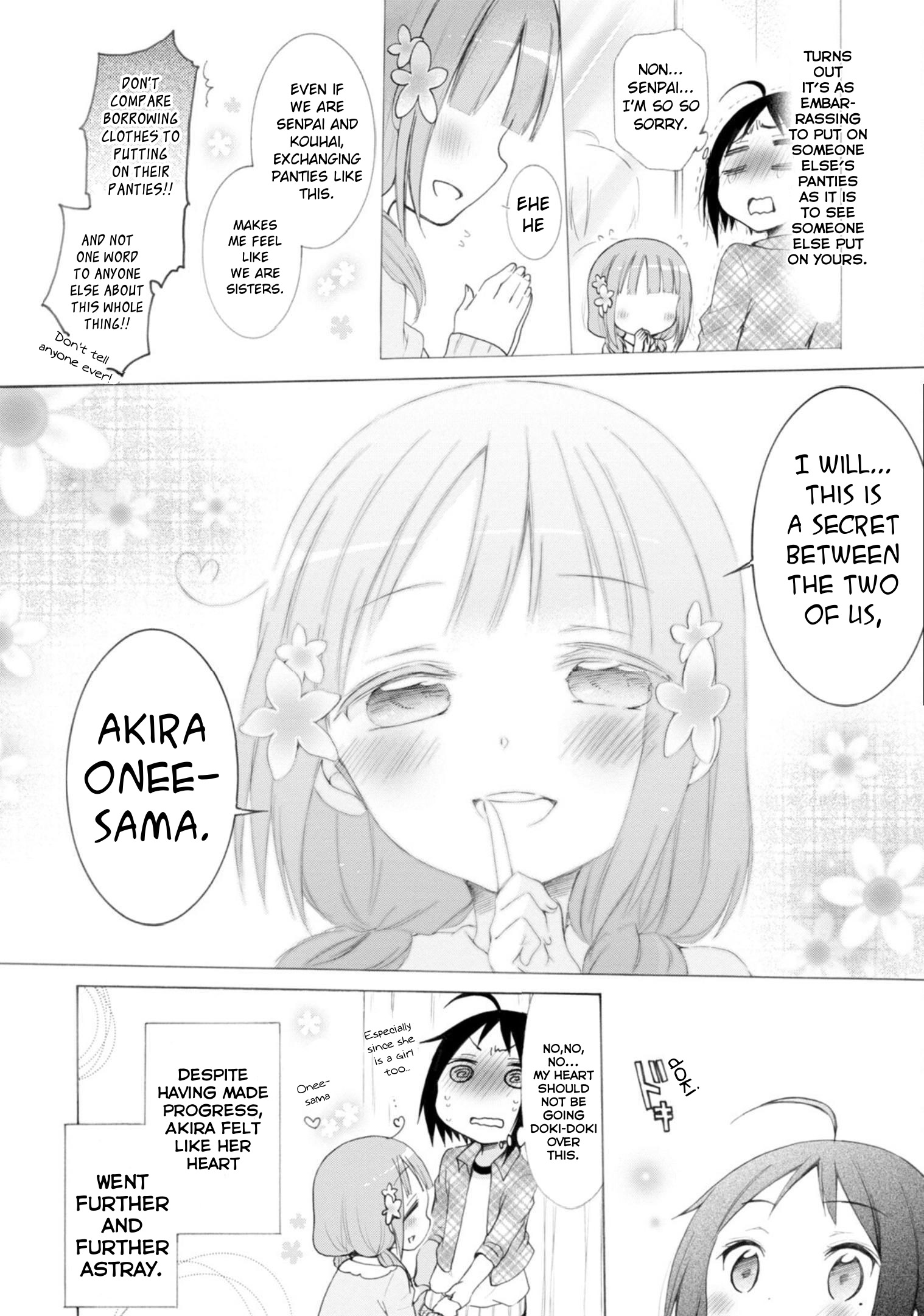 Boku No Joshiryoku Wa Ano Ko No Pantsu Ni Tsumatteiru. - Vol.1 Chapter 3: The Middle School Kouhai