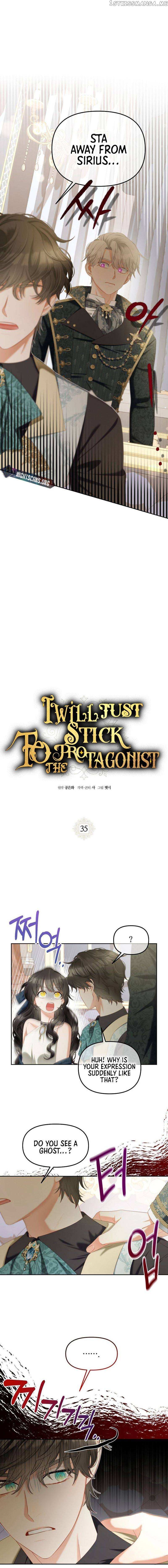 I Will Just Stick To The Protagonist - Chapter 35