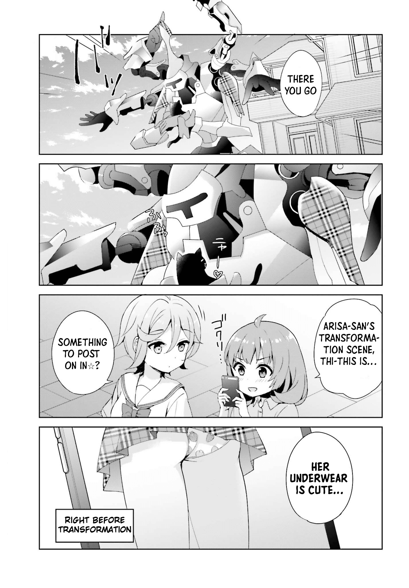 Henkei Shoujo: School☆Days - Vol.1 Chapter 4