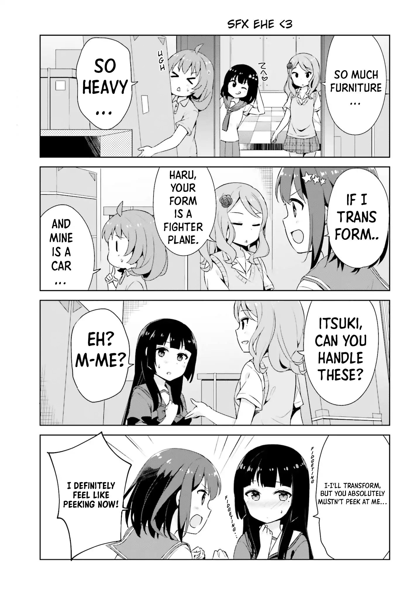 Henkei Shoujo: School☆Days - Vol.1 Chapter 3