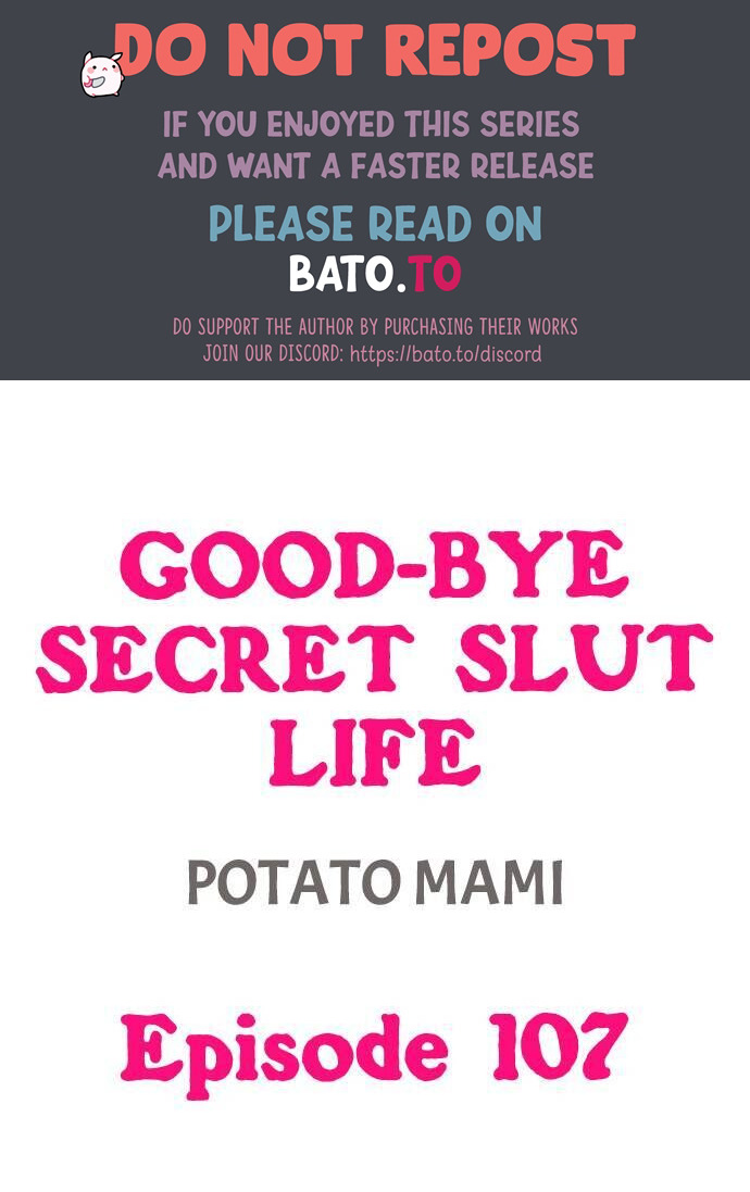 Good-Bye Secret Slut Life - Chapter 107