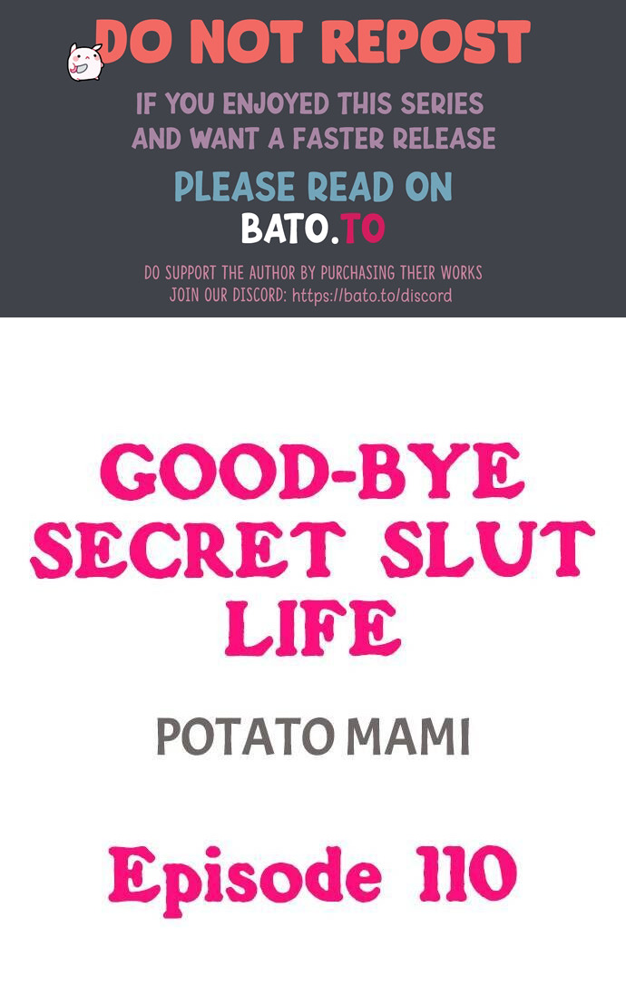 Good-Bye Secret Slut Life - Chapter 110