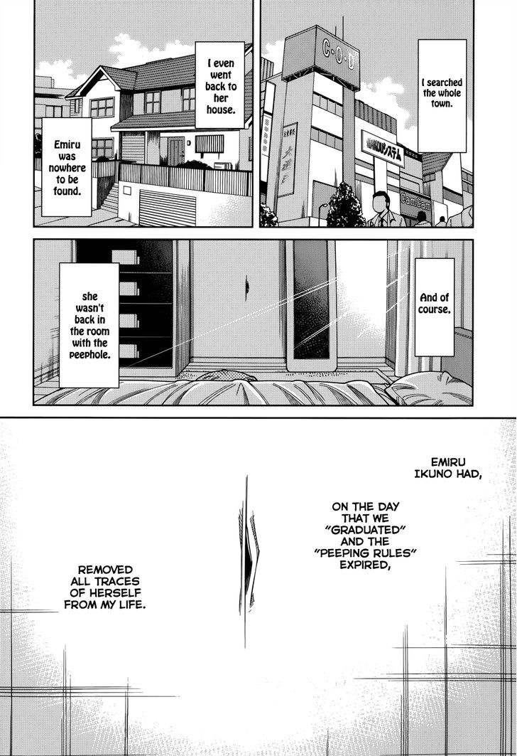 Nozoki Ana - Vol.13 Chapter 116 : Goodbye