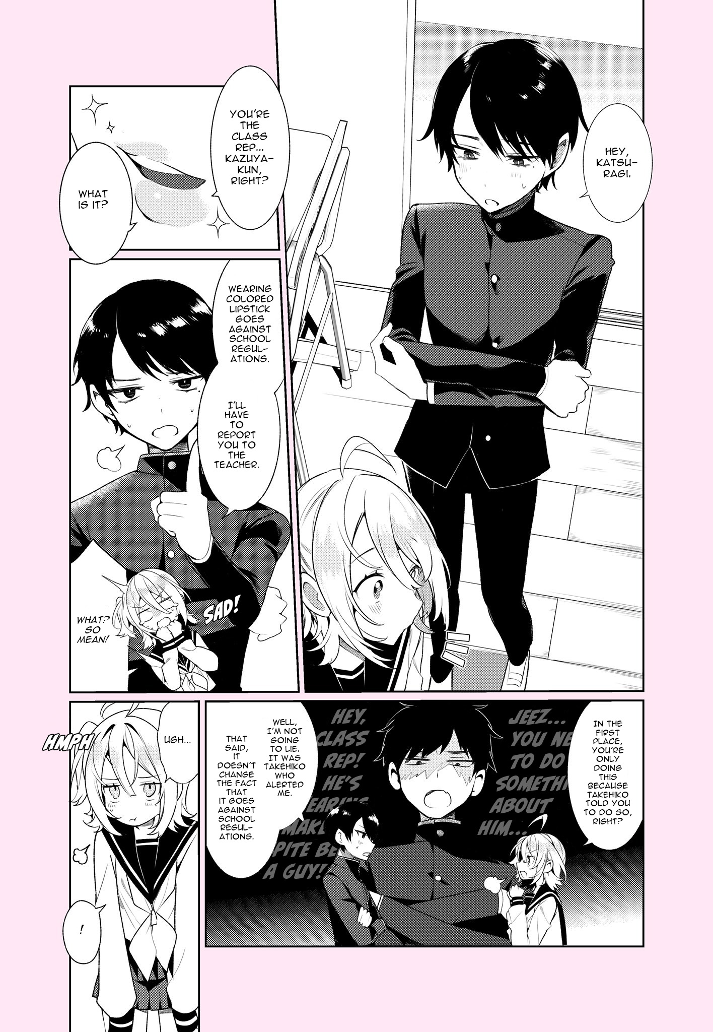 Seiheki Wo Kuruwaseru, Otokonoko Musume Tenkousei Ga Arawareta! - Chapter 4